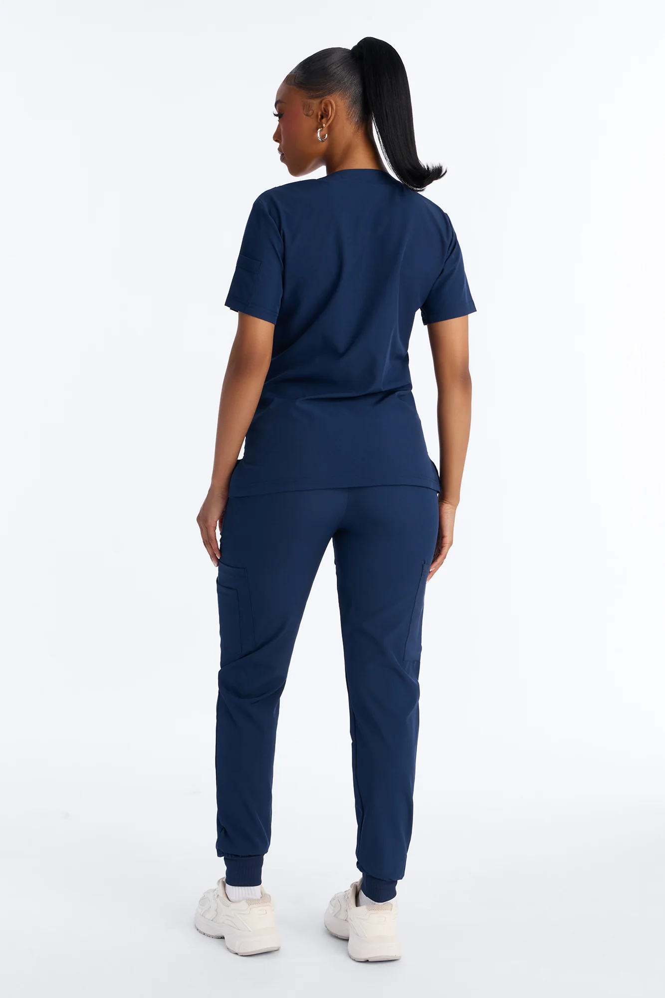 Back In Action Scrub Set - Navy - Image 4