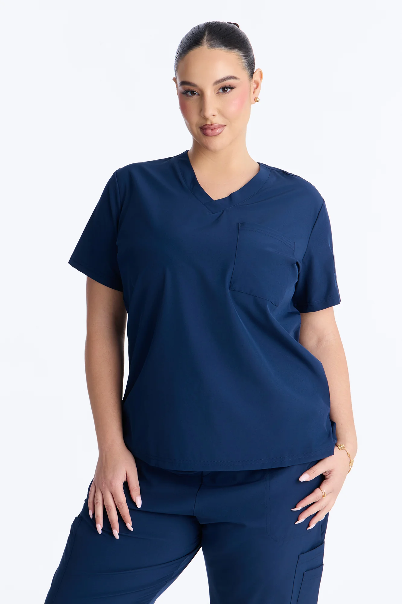 Back In Action Scrub Set - Navy - Image 6