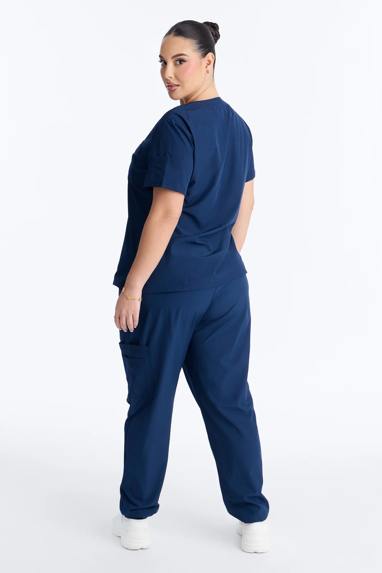 Back In Action Scrub Set - Navy - Image 8