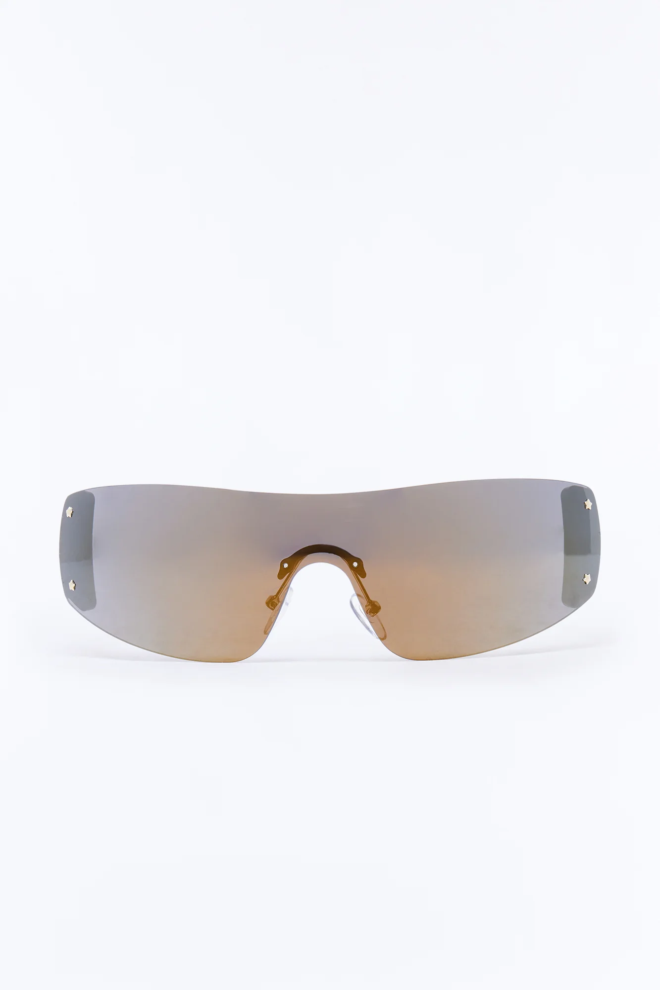 Baddie Blaze Sunglasses - Gold - Image 3