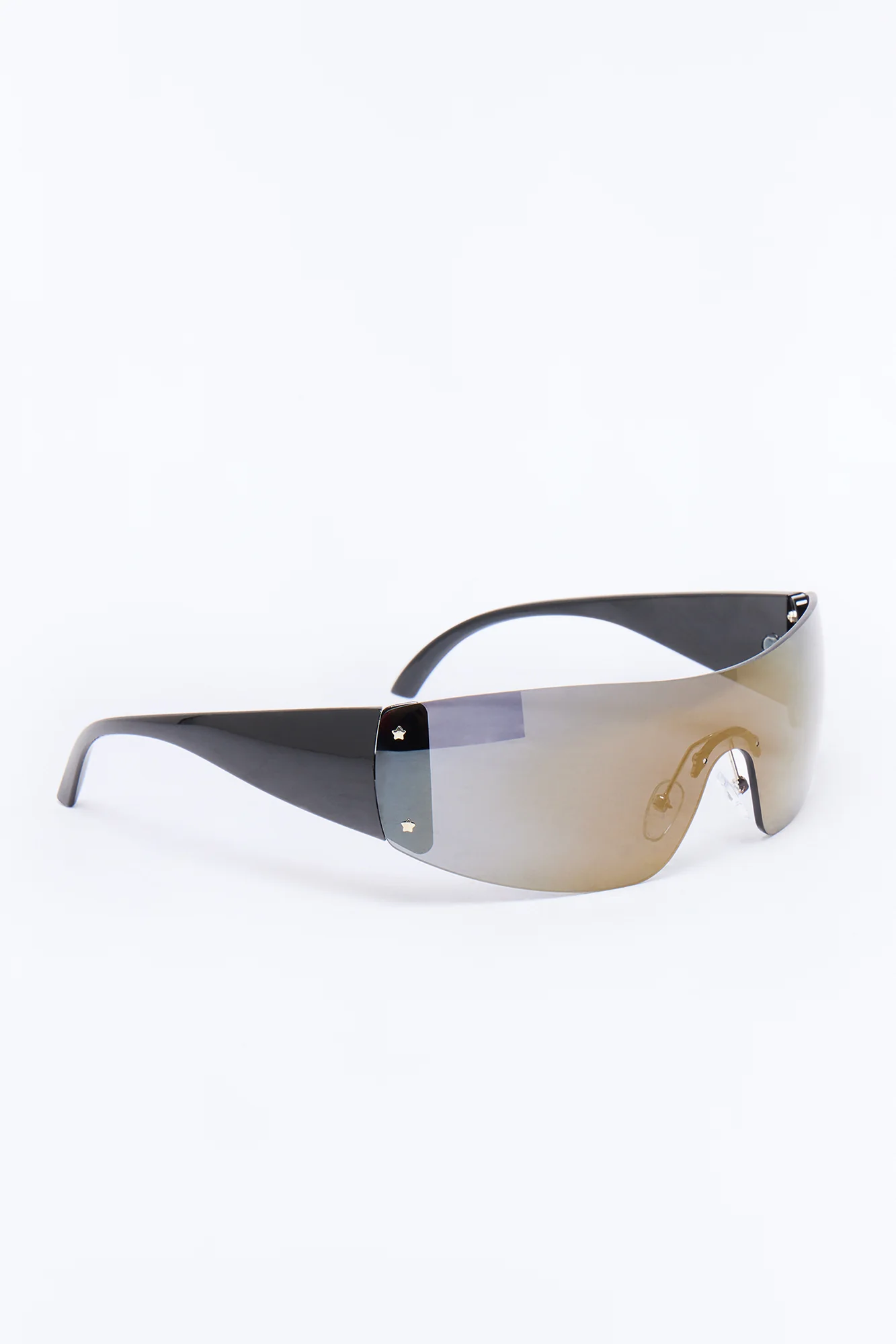 Baddie Blaze Sunglasses - Gold - Image 4