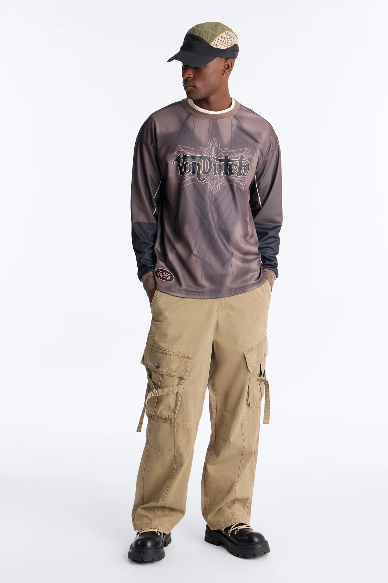 Baggy Archived Utility Pant - Olive - Image 2