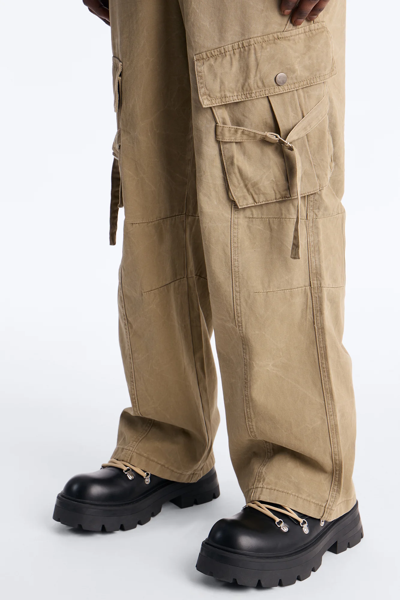 Baggy Archived Utility Pant - Olive - Image 3