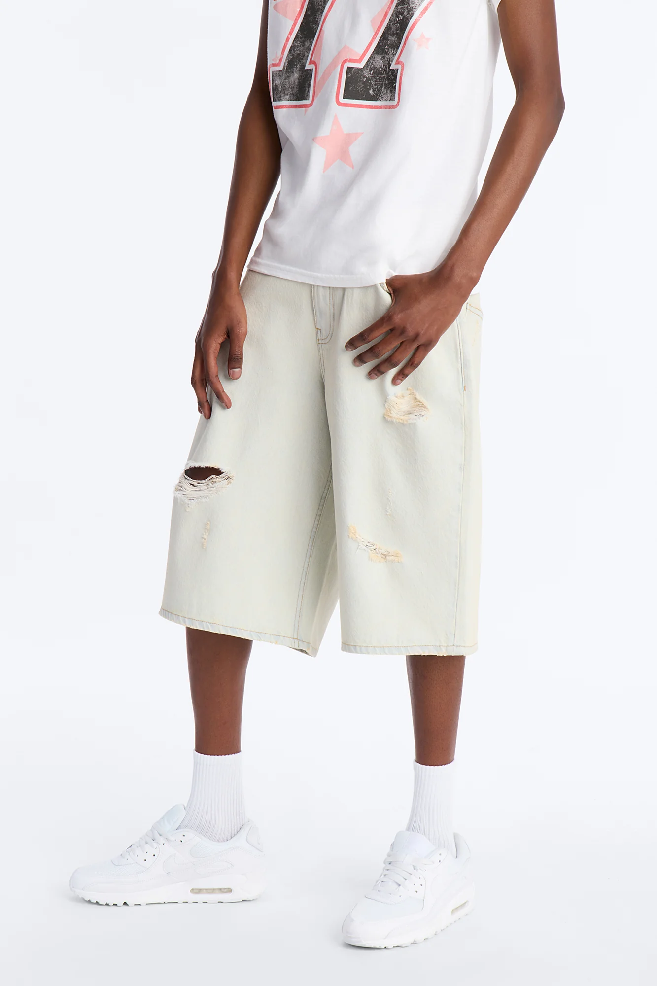 Baggy Arctic Denim Short - Light Wash