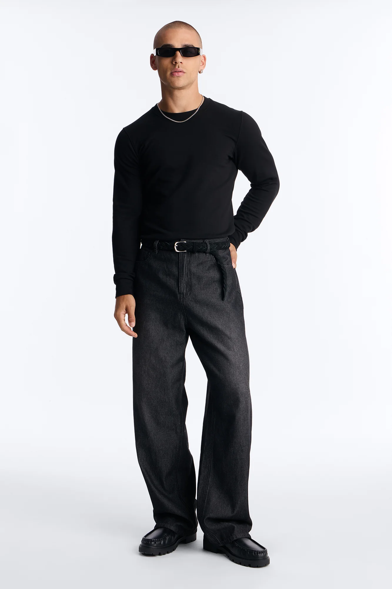 Baggy At Dusk Jeans - Black Wash