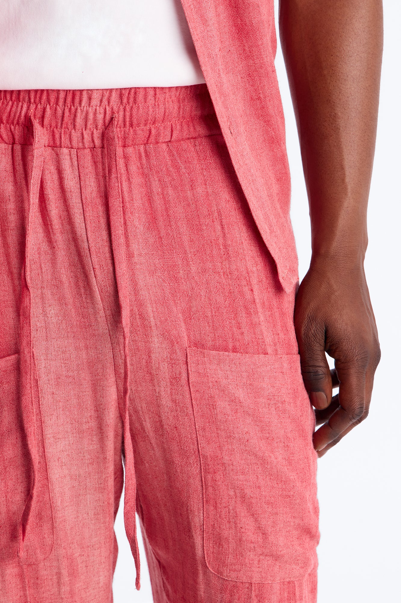 Baggy Desert Oasis Pant - Red - Image 3