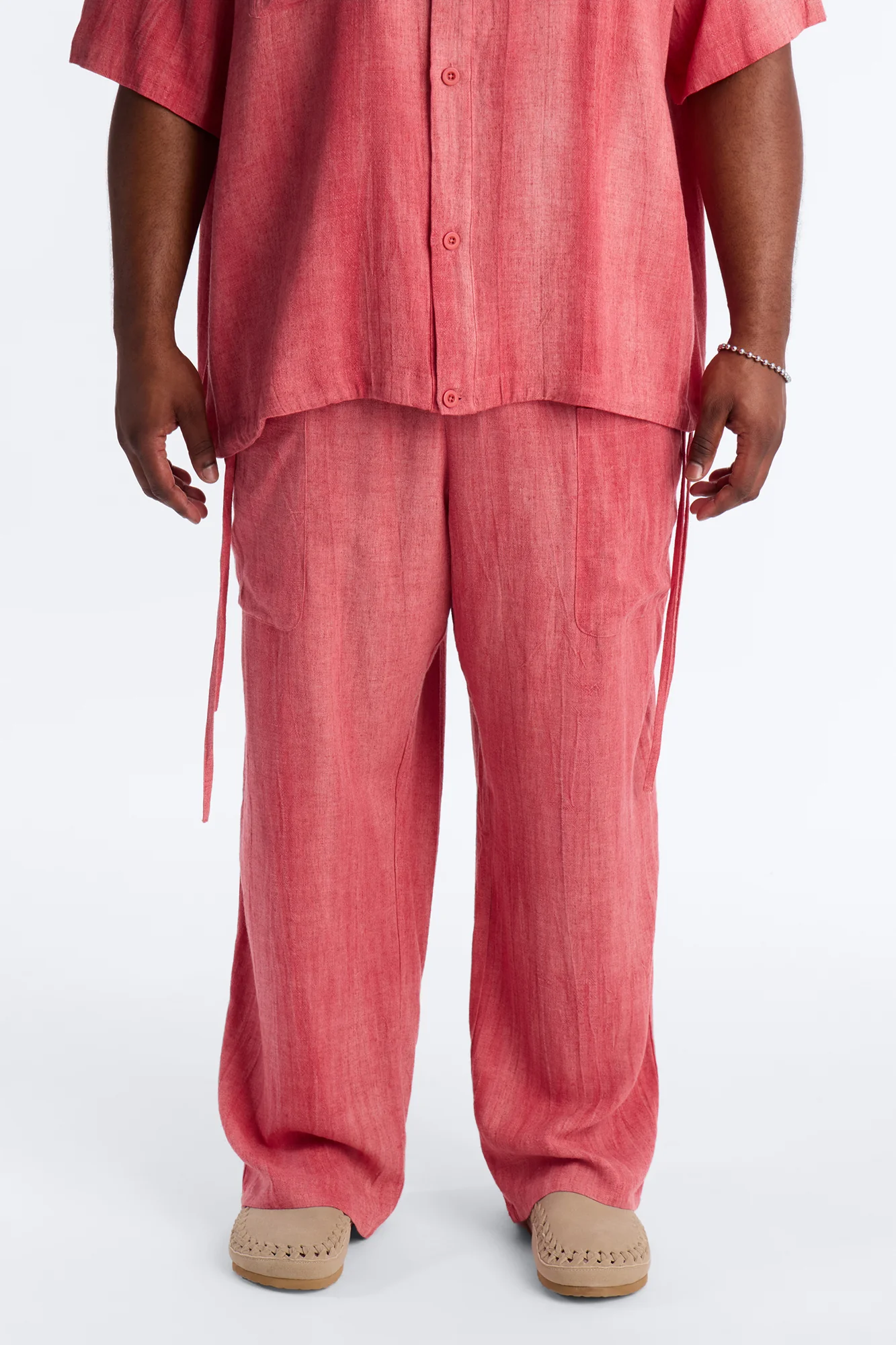 Baggy Desert Oasis Pant - Red - Image 5