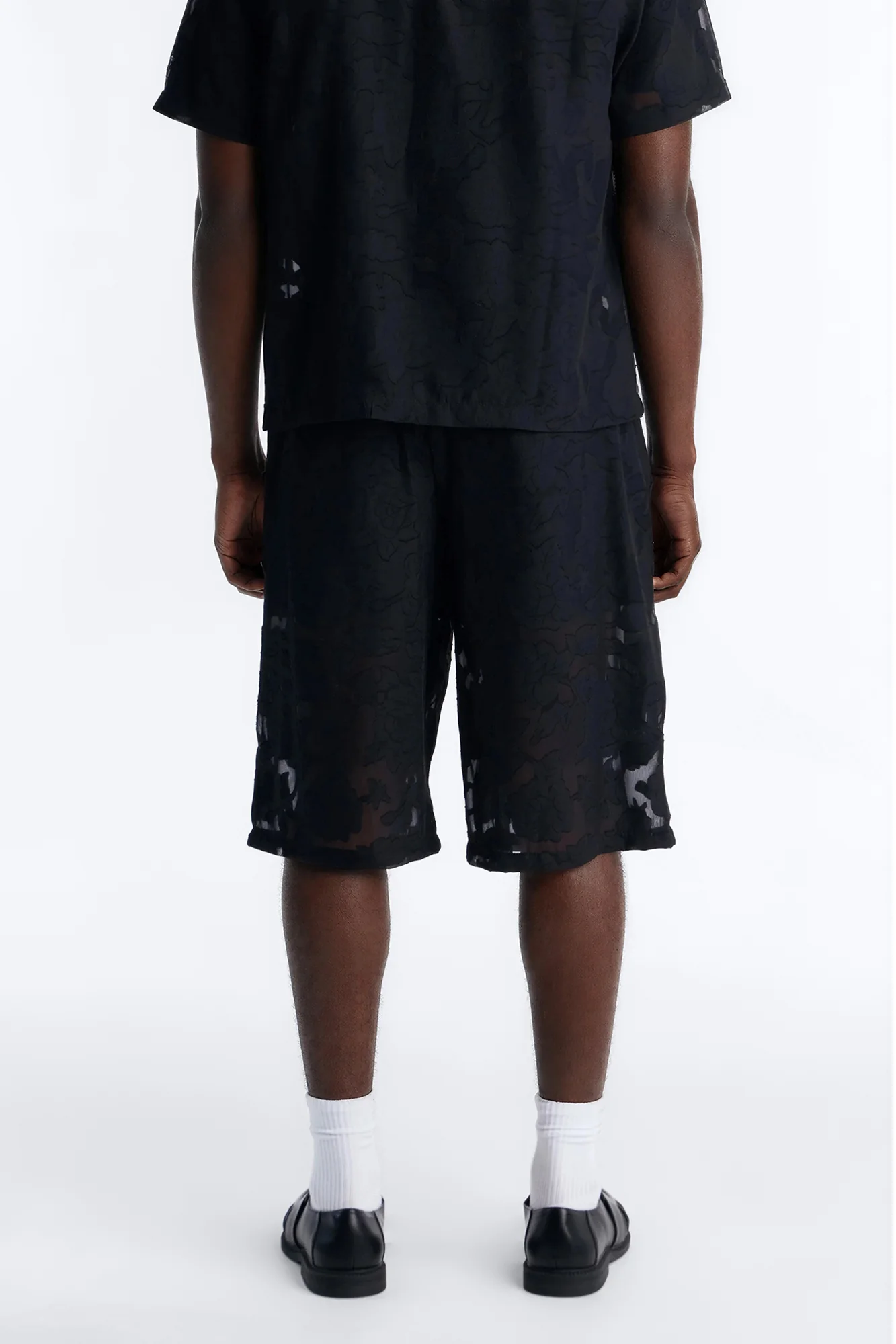 Baggy Duskforged Desert Rose Short - Black - Image 4