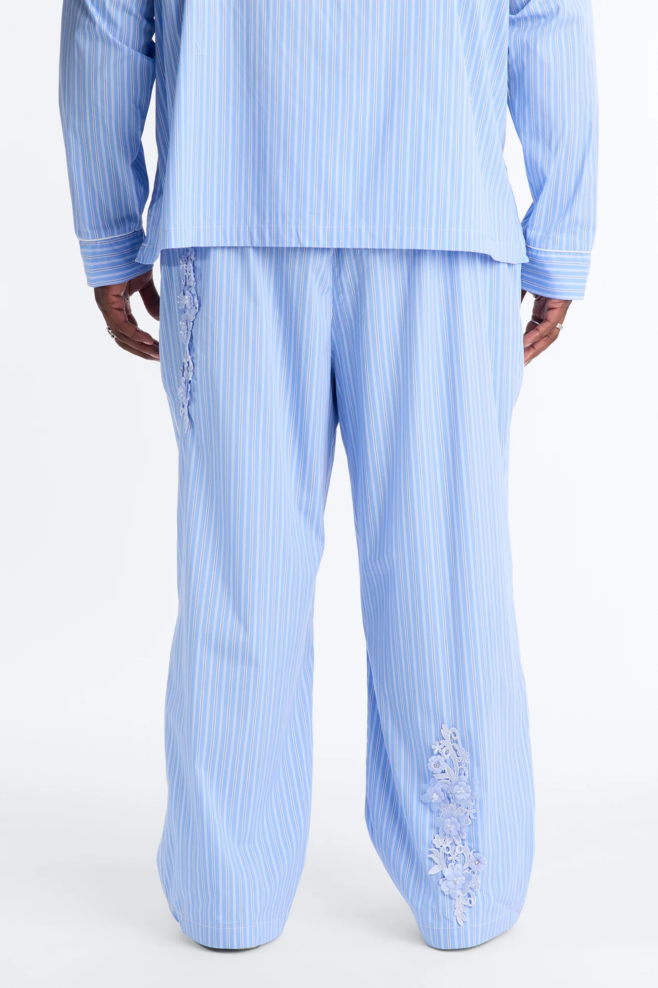 Baggy Field Notes Pant - Blue/combo - Image 8