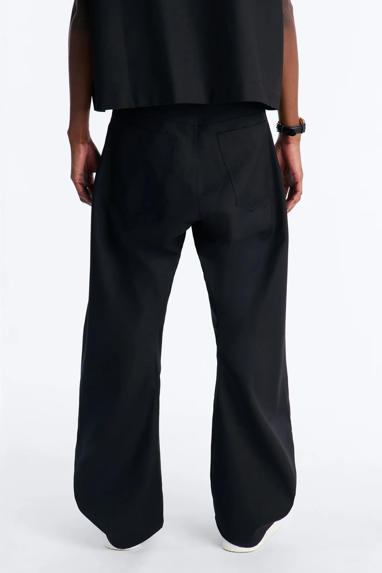 Baggy Icon Quad Trouser - Black - Image 4