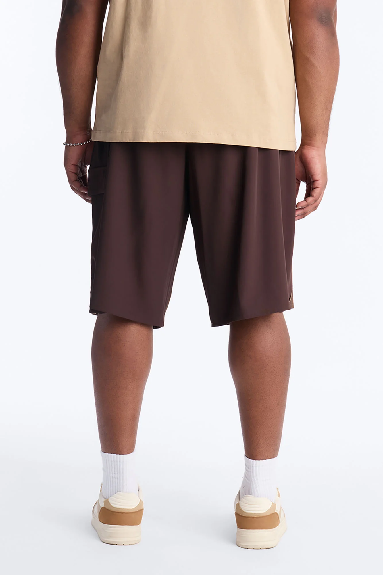 Baggy Manchester Colorblock Short - Brown - Image 10