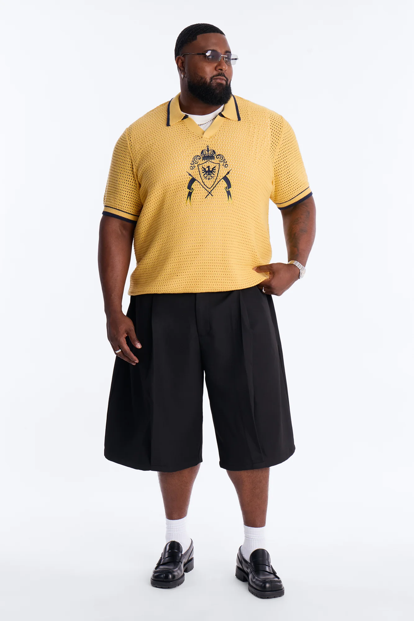 Baggy Nocturne Short - Black - Image 6