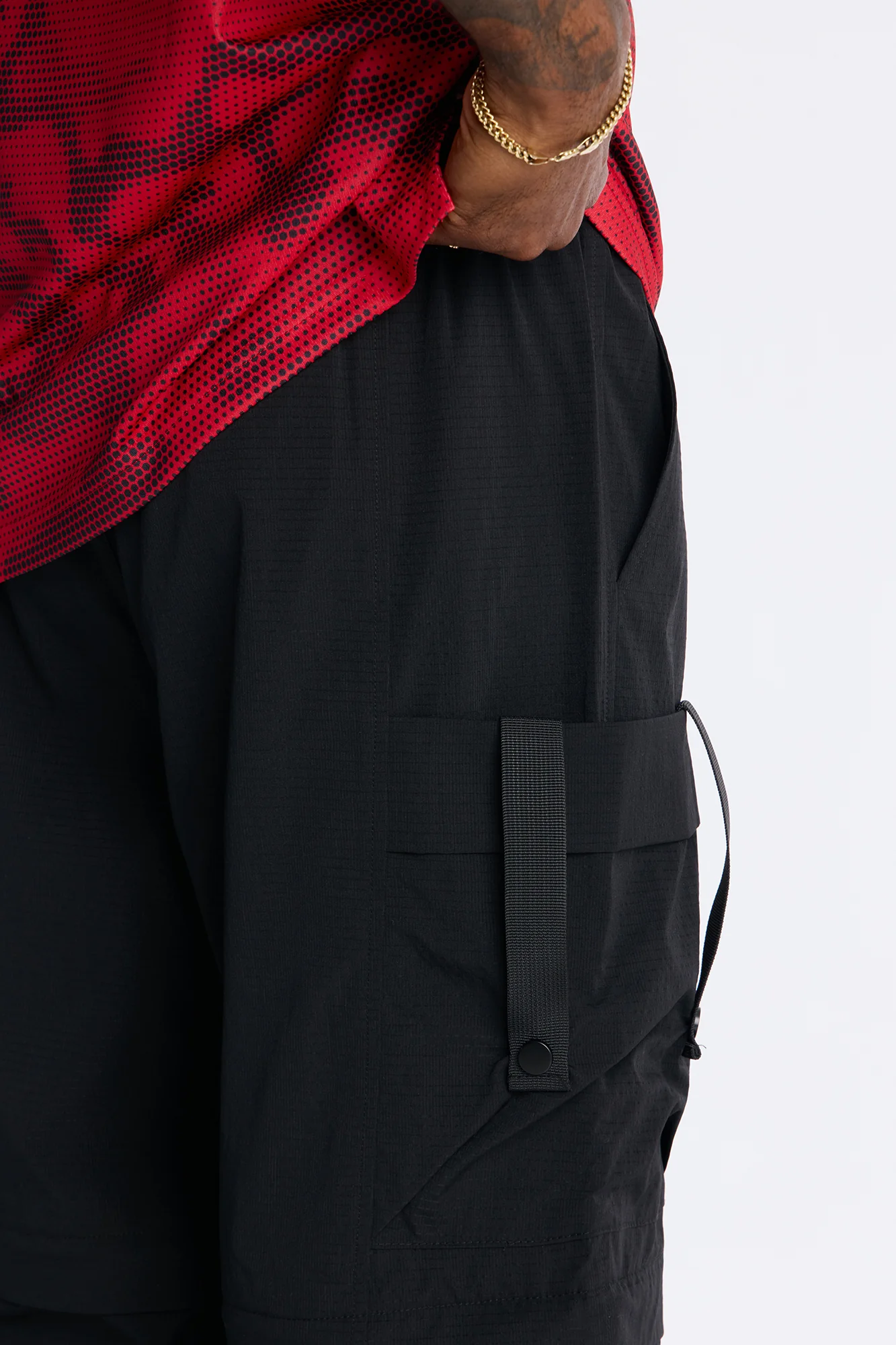 Baggy NX-2 Convertible Cargo Pant - Black - Image 3