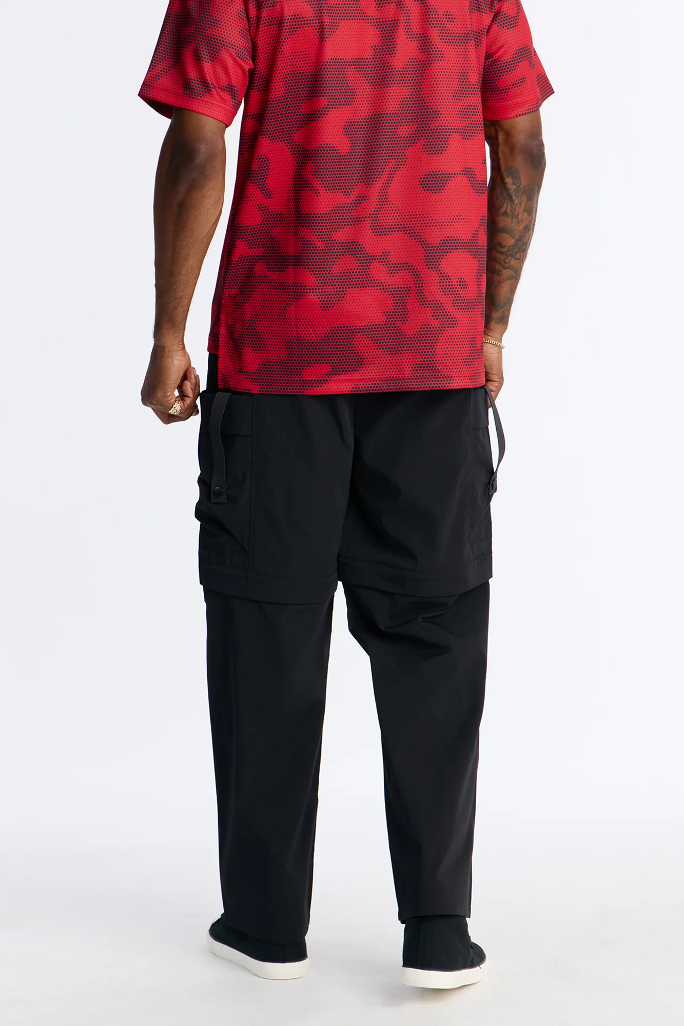 Baggy NX-2 Convertible Cargo Pant - Black - Image 4