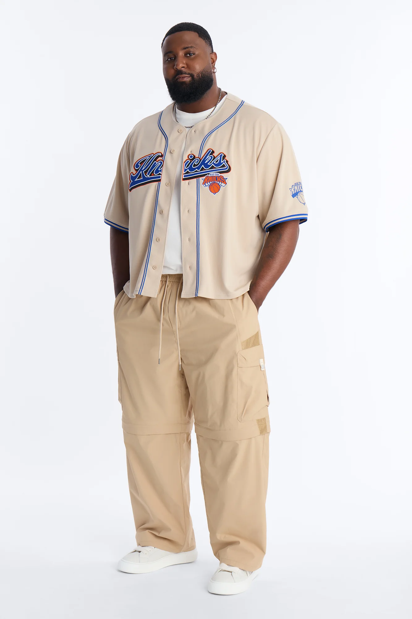 Baggy NX-3 Convertible Cargo Pant - Tan - Image 8