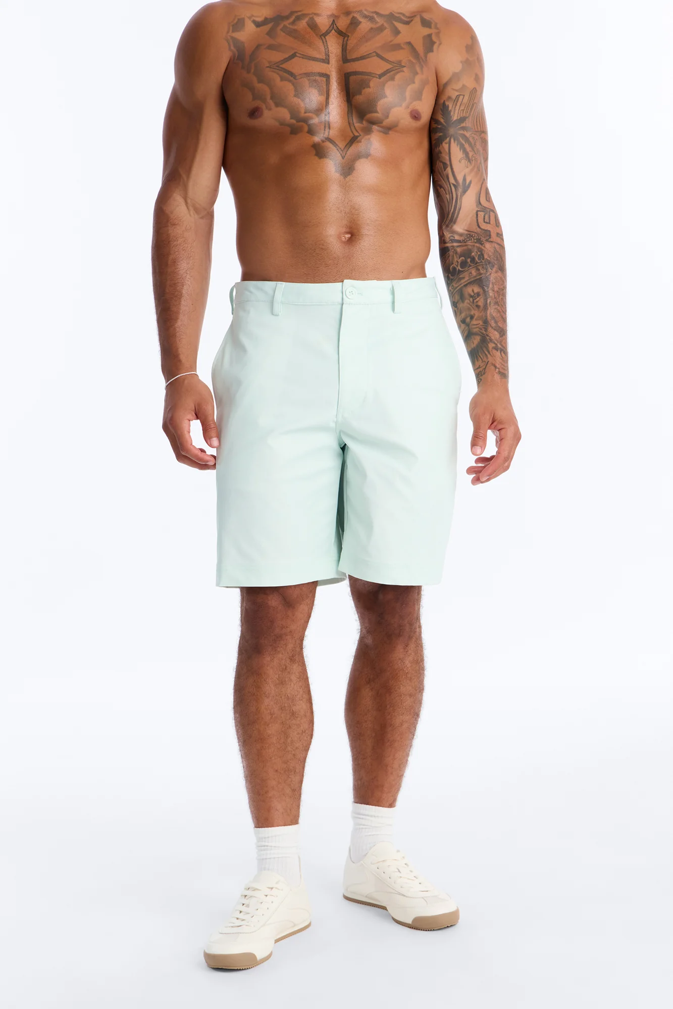 Baggy Sunset Frenzy Bermuda Short - Mint