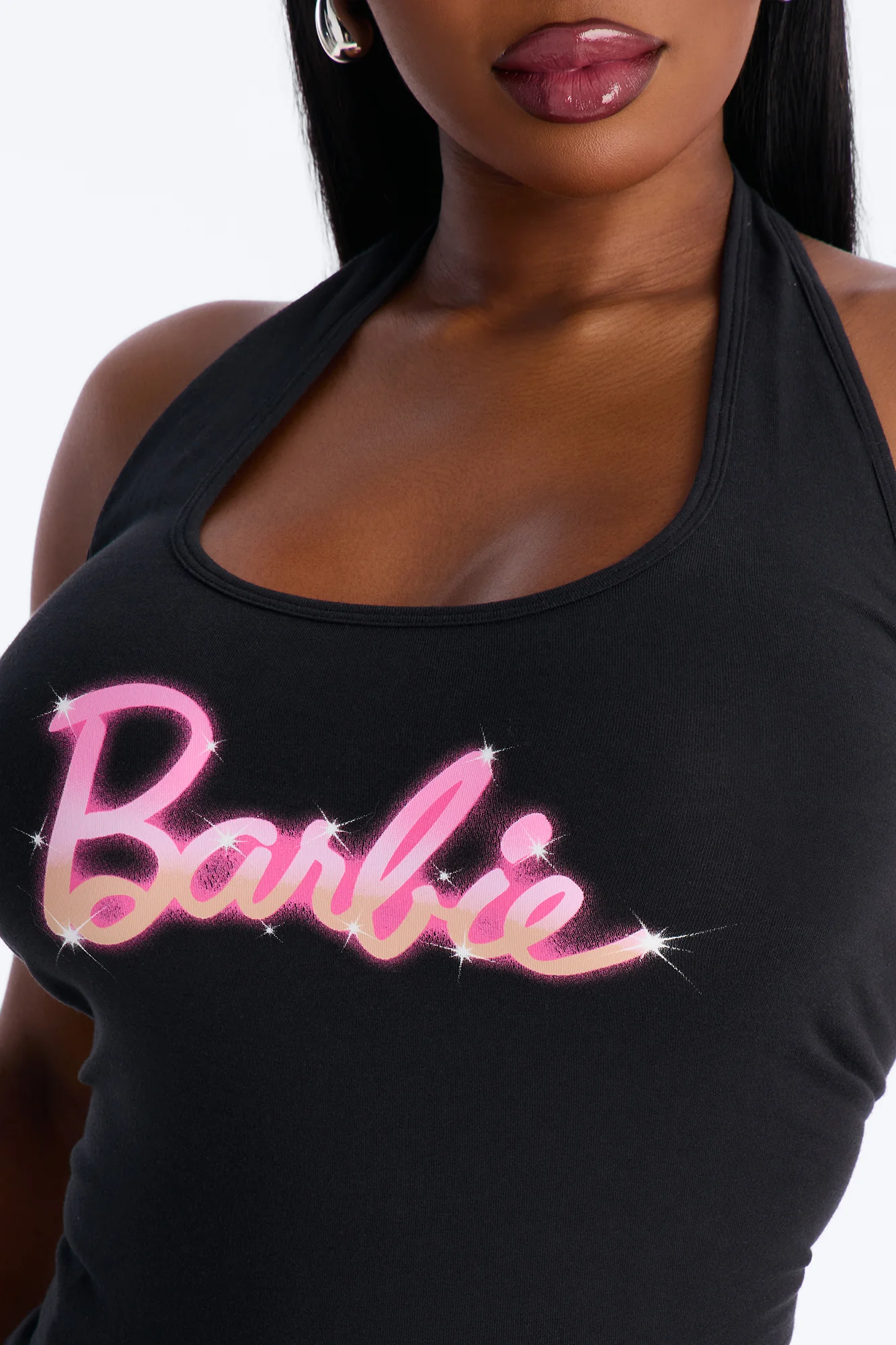 Barbie BHM Halter Top - Black - Image 7
