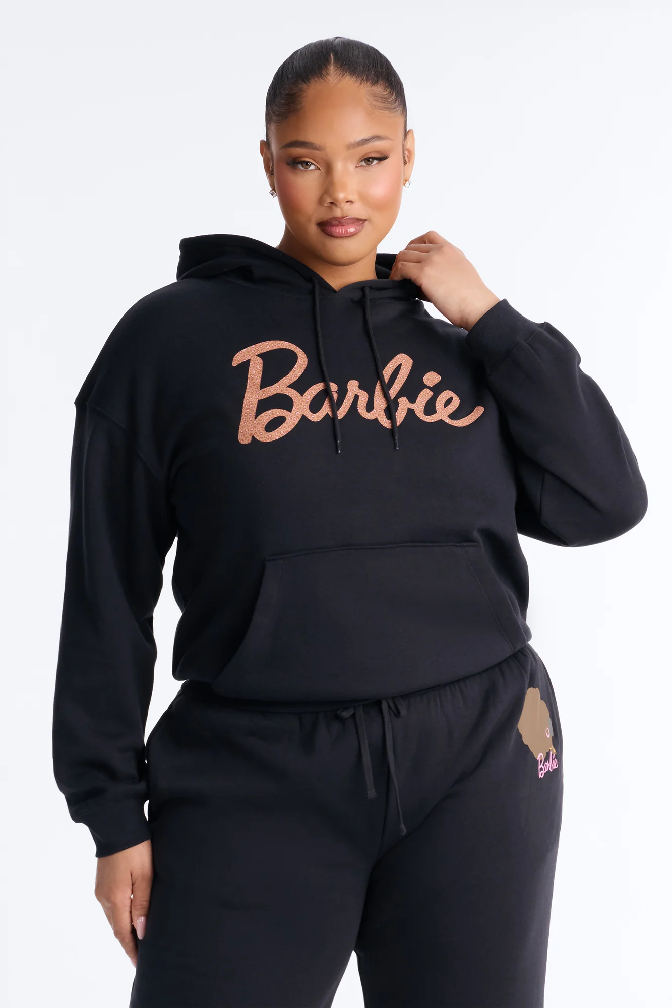 Barbie BHM Proud To Be Me Hoodie - Black - Image 10