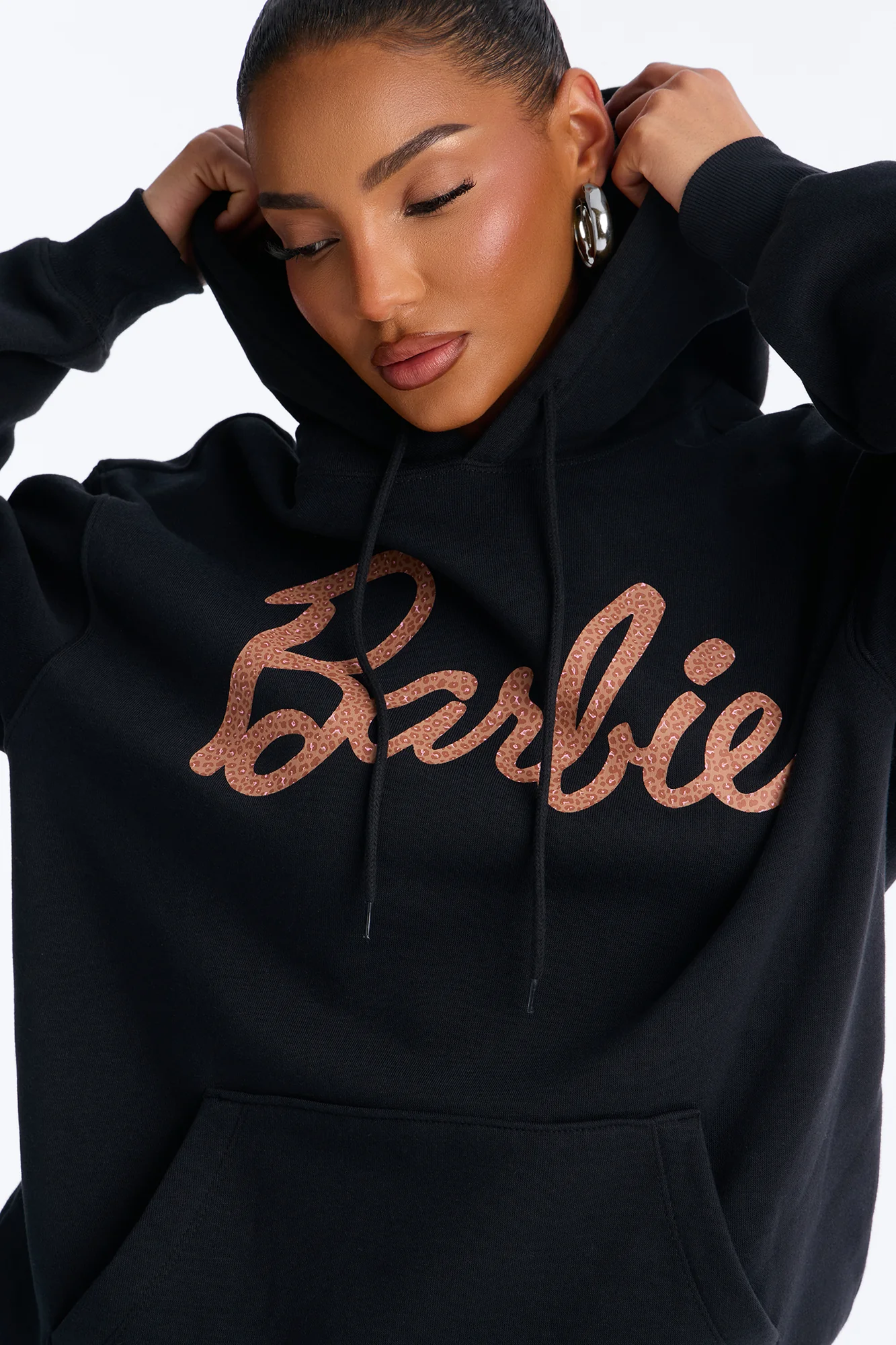 Barbie BHM Proud To Be Me Hoodie - Black - Image 3