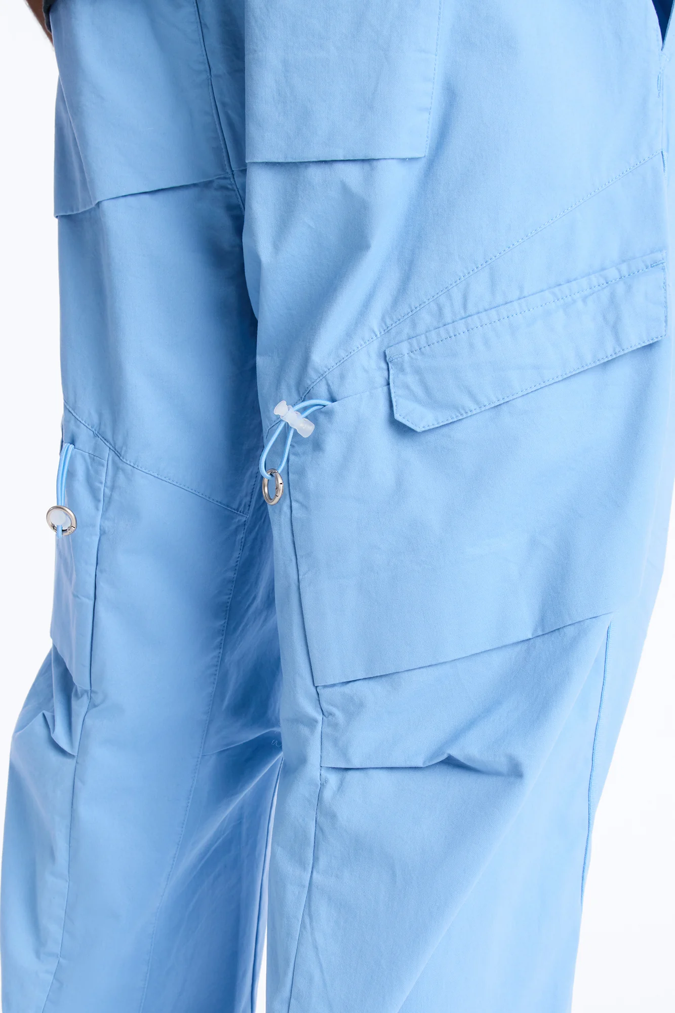 Barrel Accordion Pant - Blue - Image 4