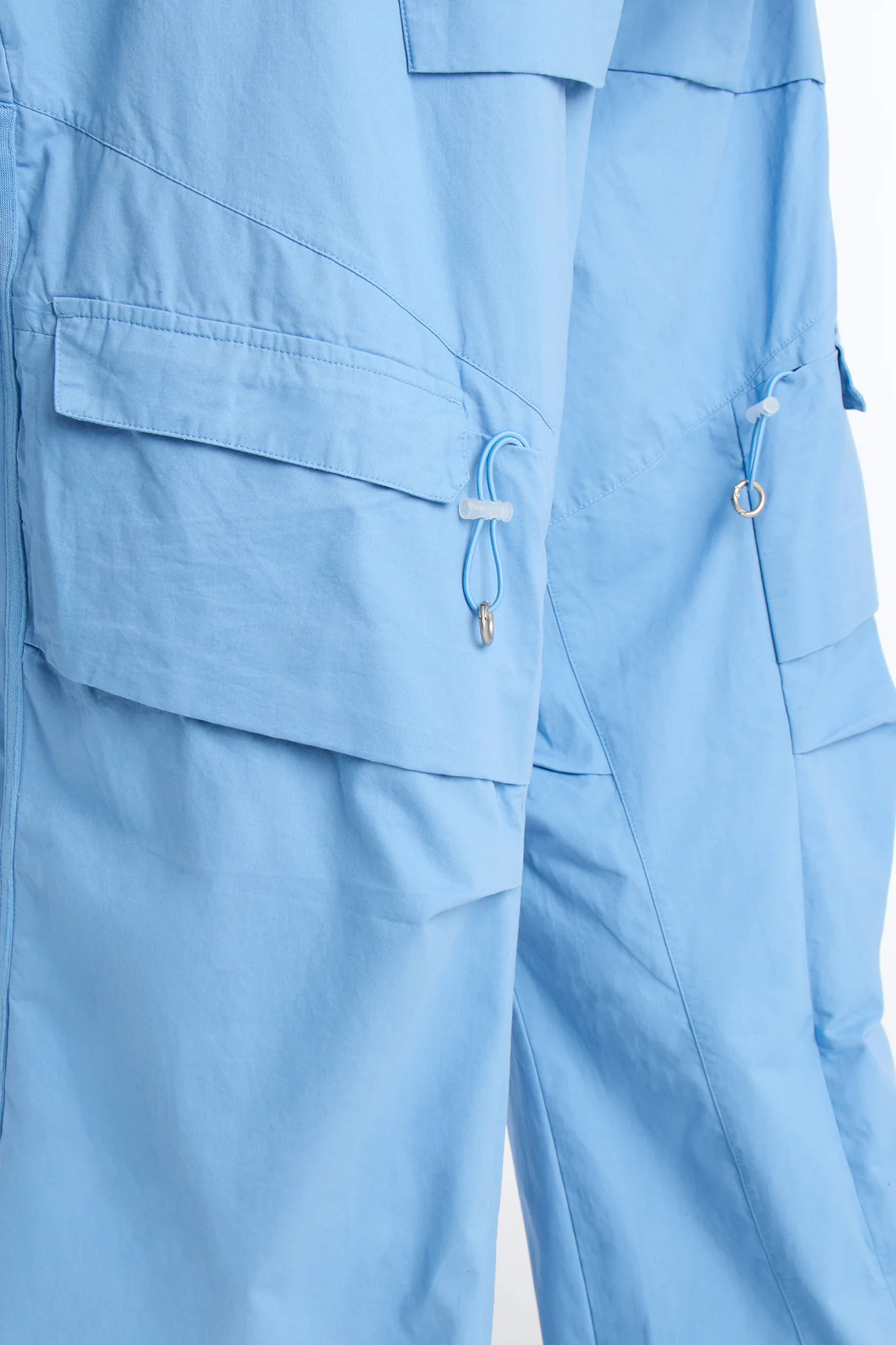 Barrel Accordion Pant - Blue - Image 9