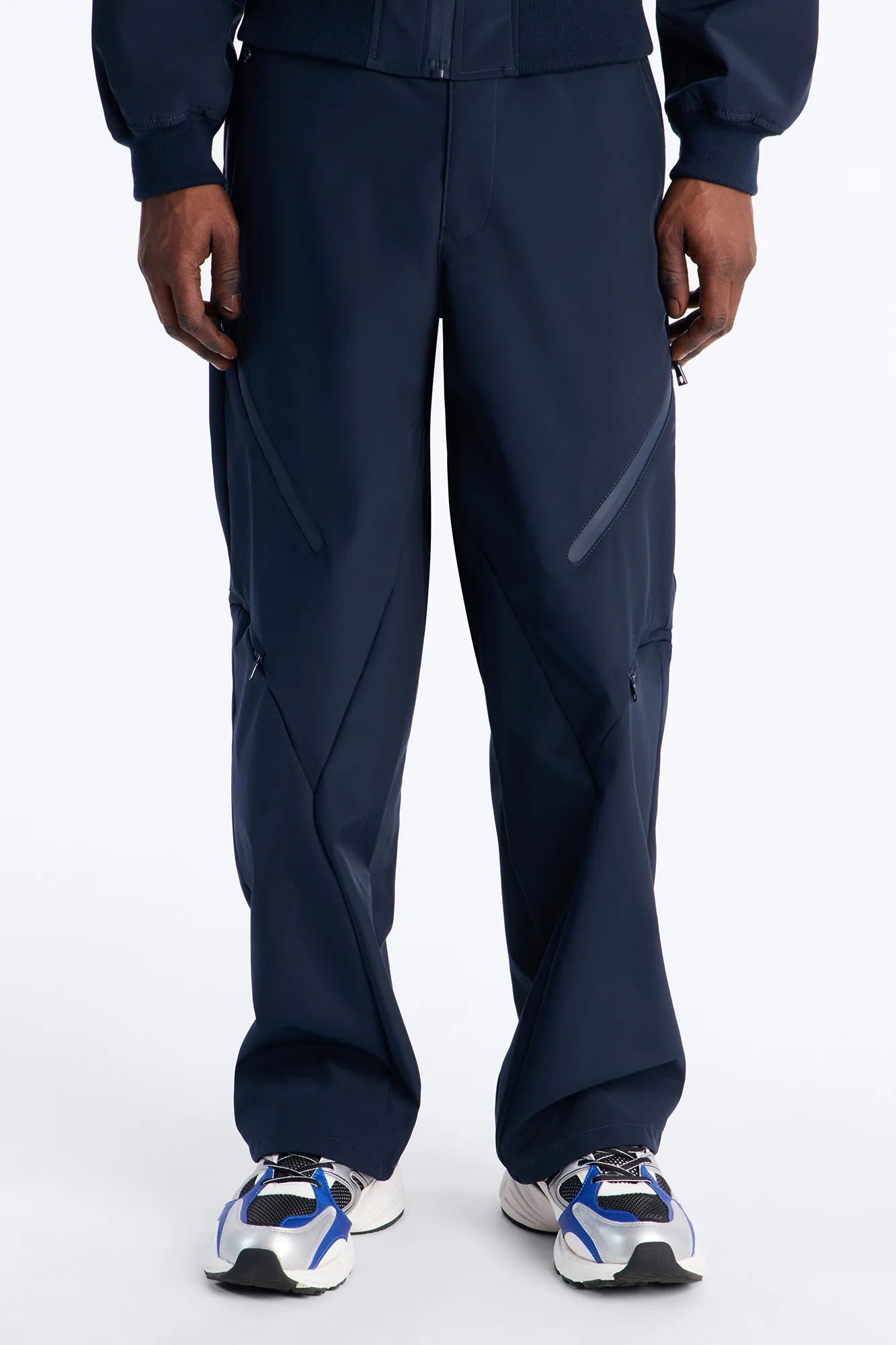 Baggy Liberty Zip Pant - Navy