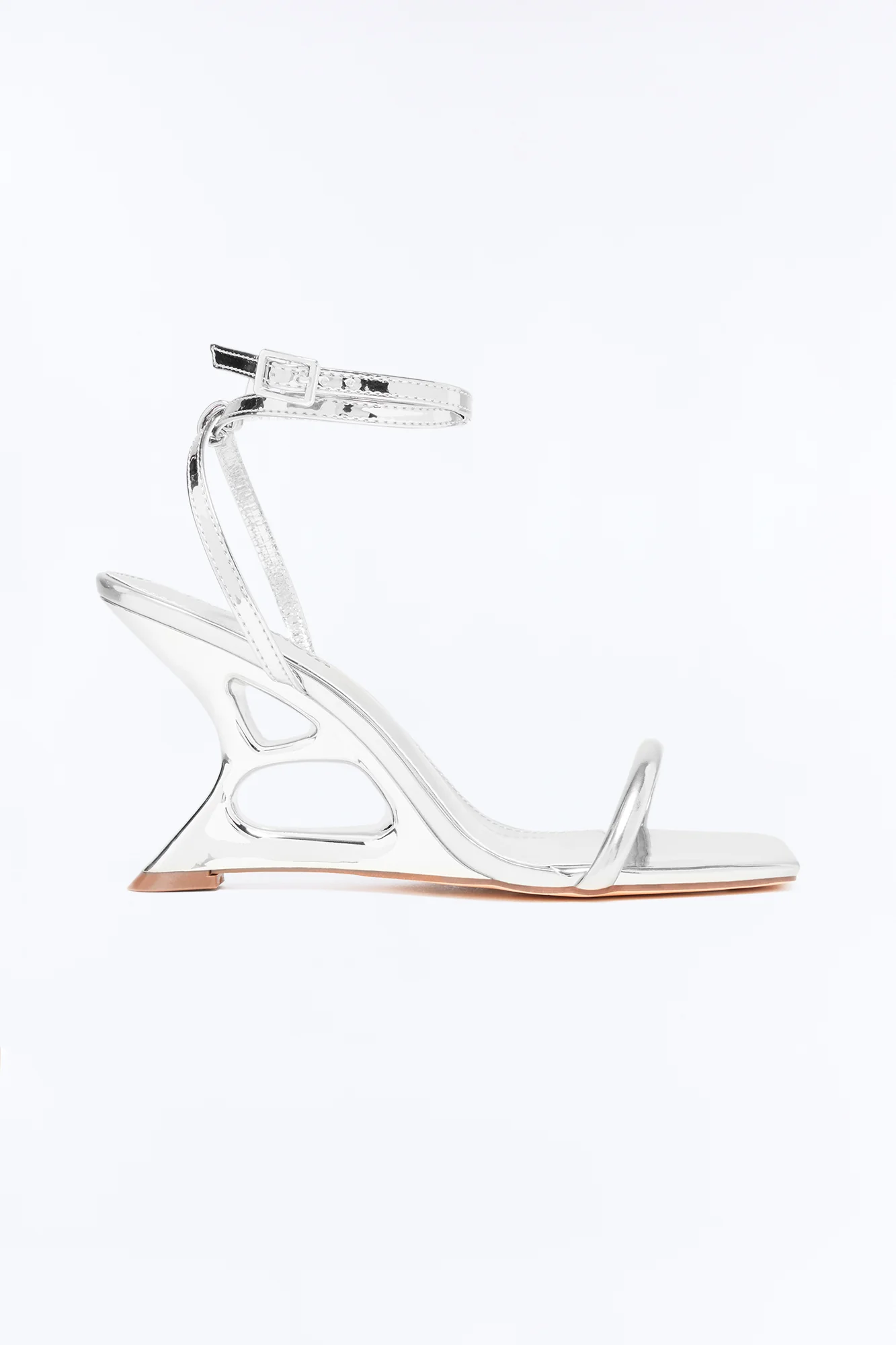 Bax Novelty Wedges - Silver