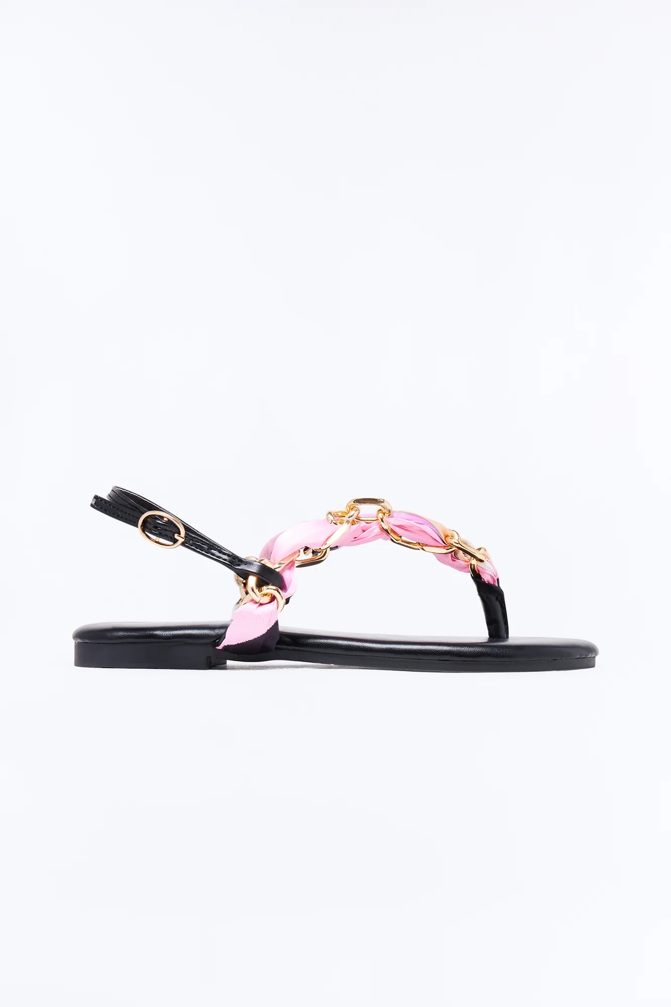 Bay Island Chain Sandals - Pink/combo