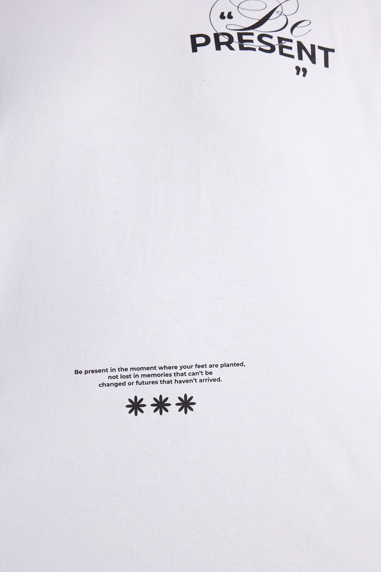 Be Present Boxy Short Sleeve Tee - White - Image 7