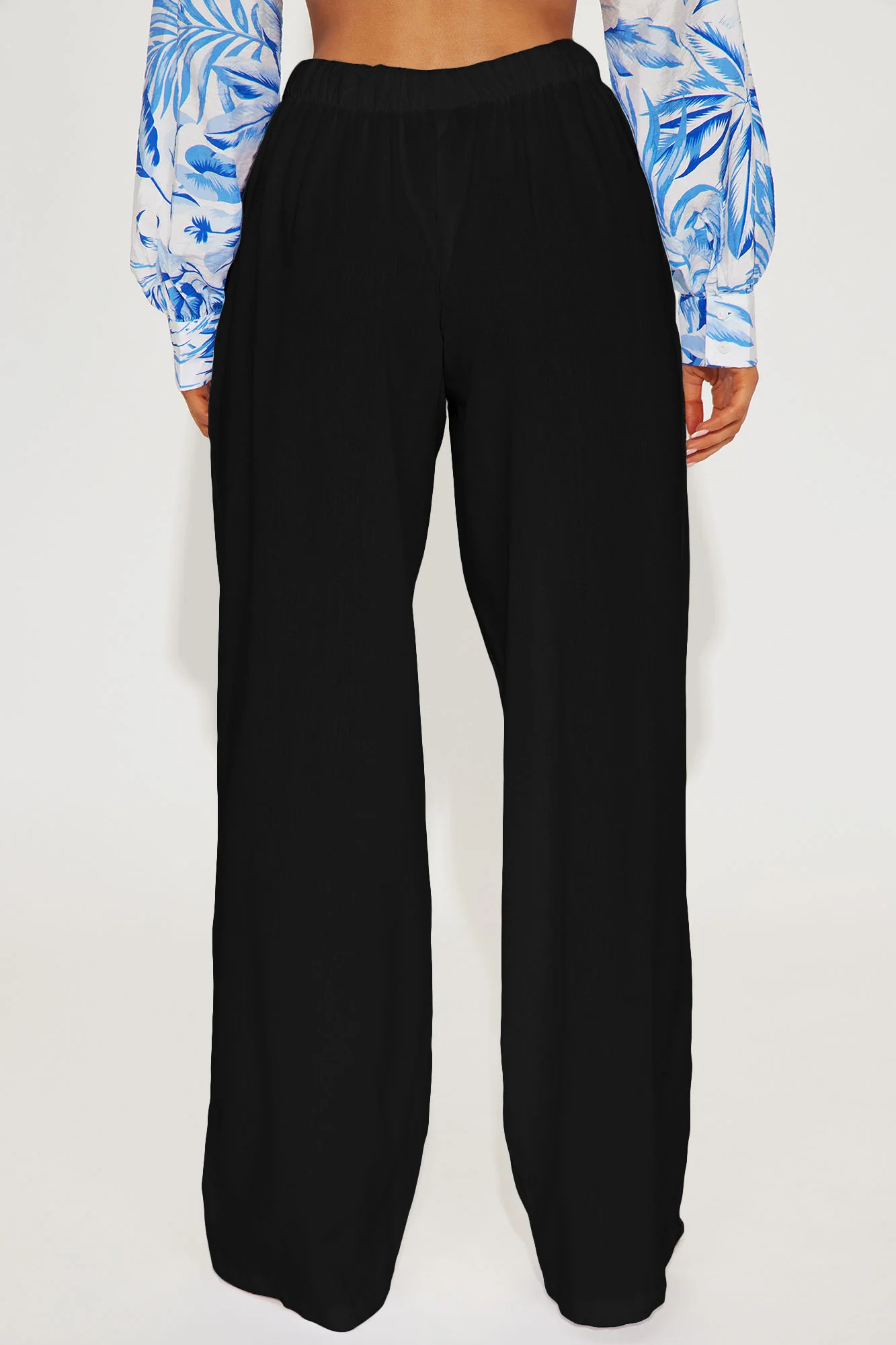 Beach Walks Linen Pant - Black - Image 3