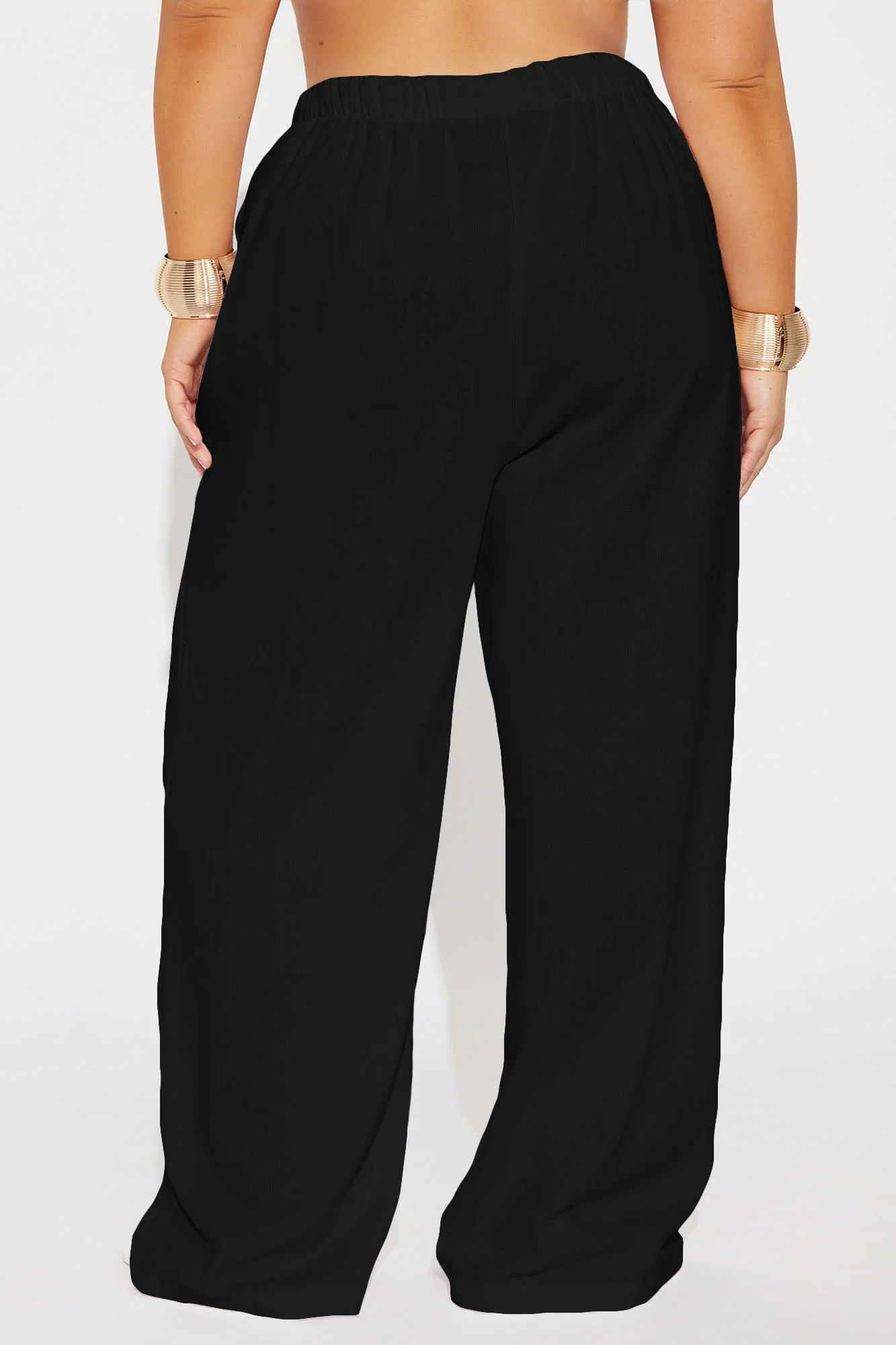Beach Walks Linen Pant - Black - Image 6