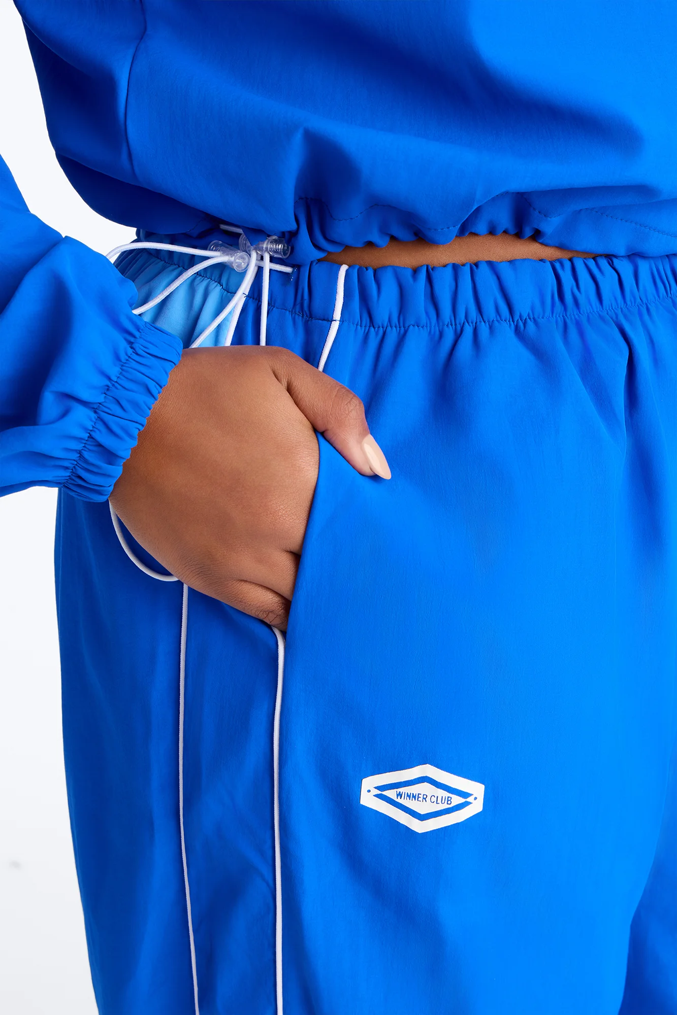 Bella Windbreaker Pant Set - Royal - Image 9