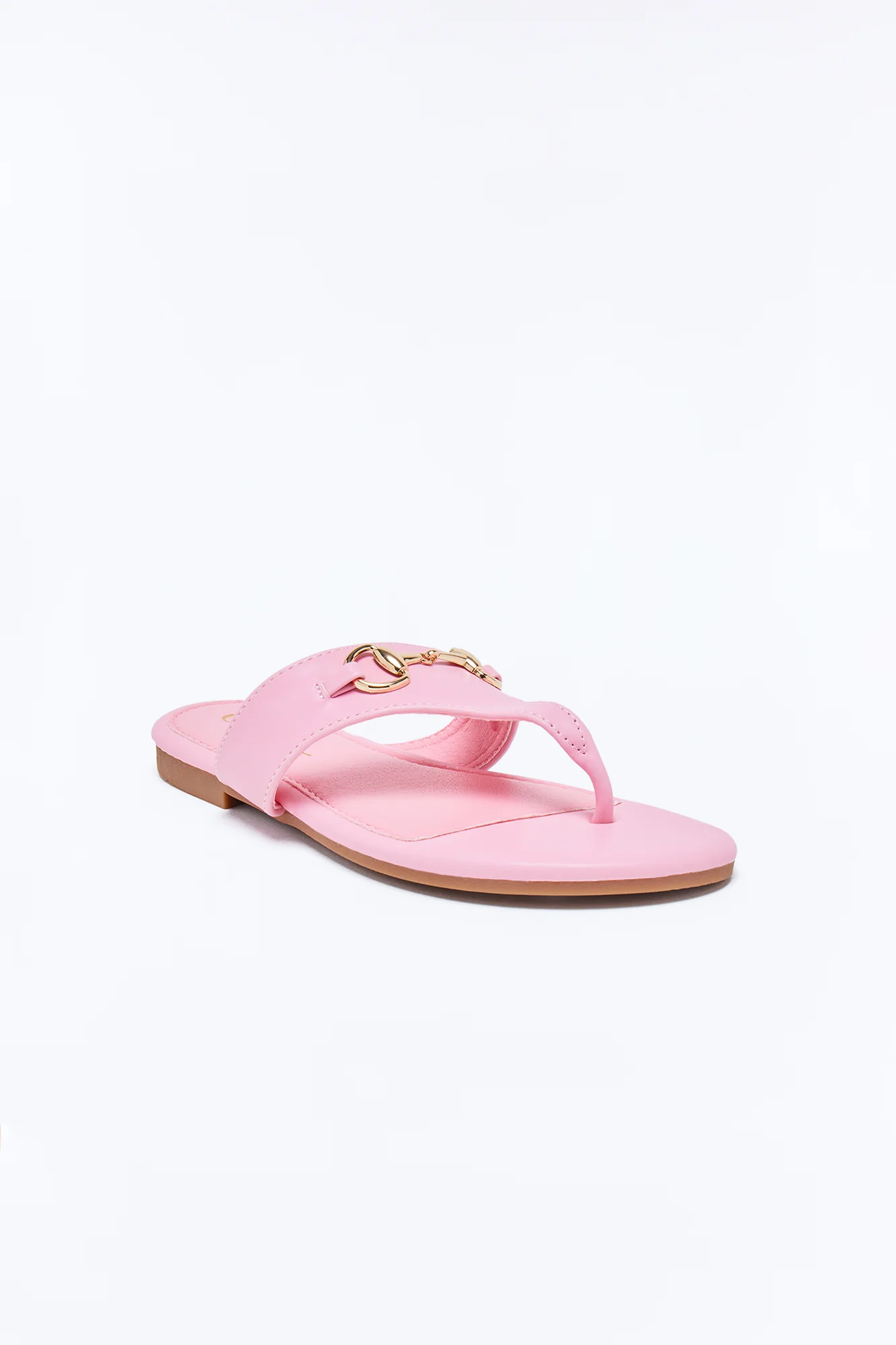 Bello Hardware Flip Flops - Pink - Image 2