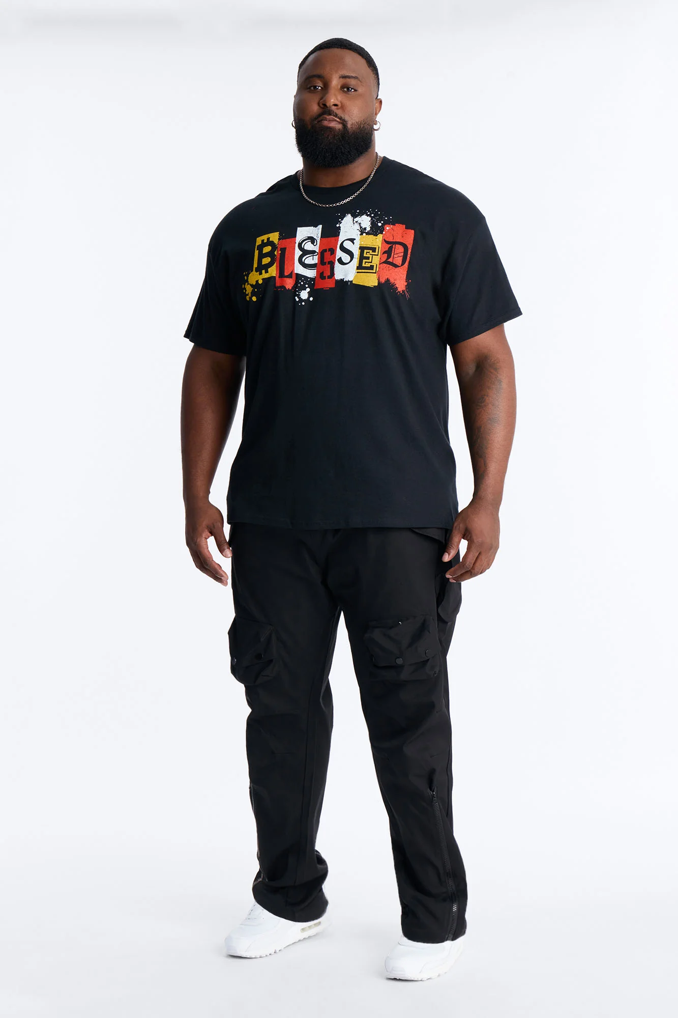Blessed Coin Short Sleeve Tee - Black - Image 5