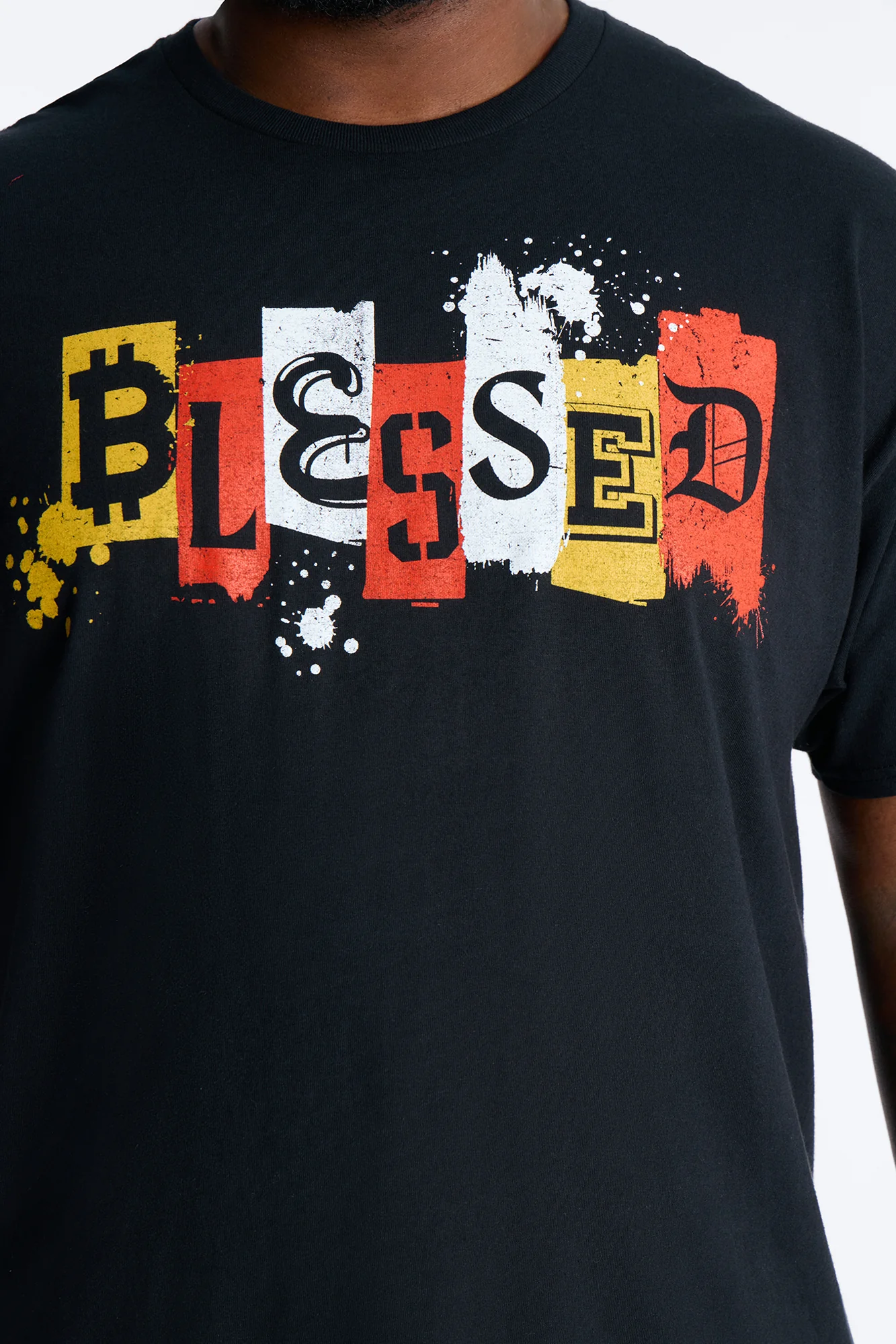Blessed Coin Short Sleeve Tee - Black - Image 6