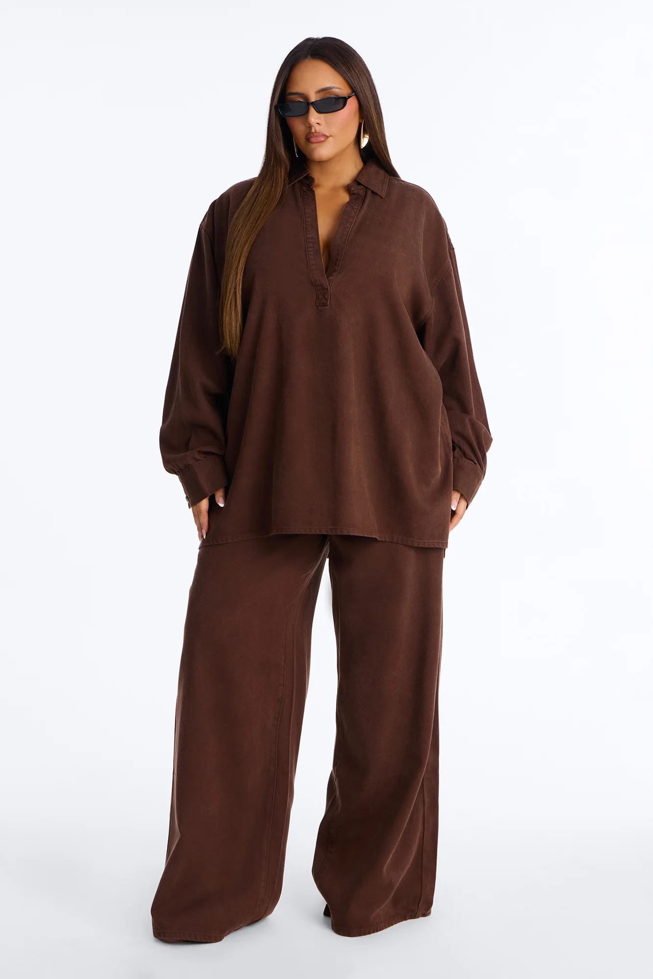 Blue Jean Baby Pant Set - Brown - Image 4