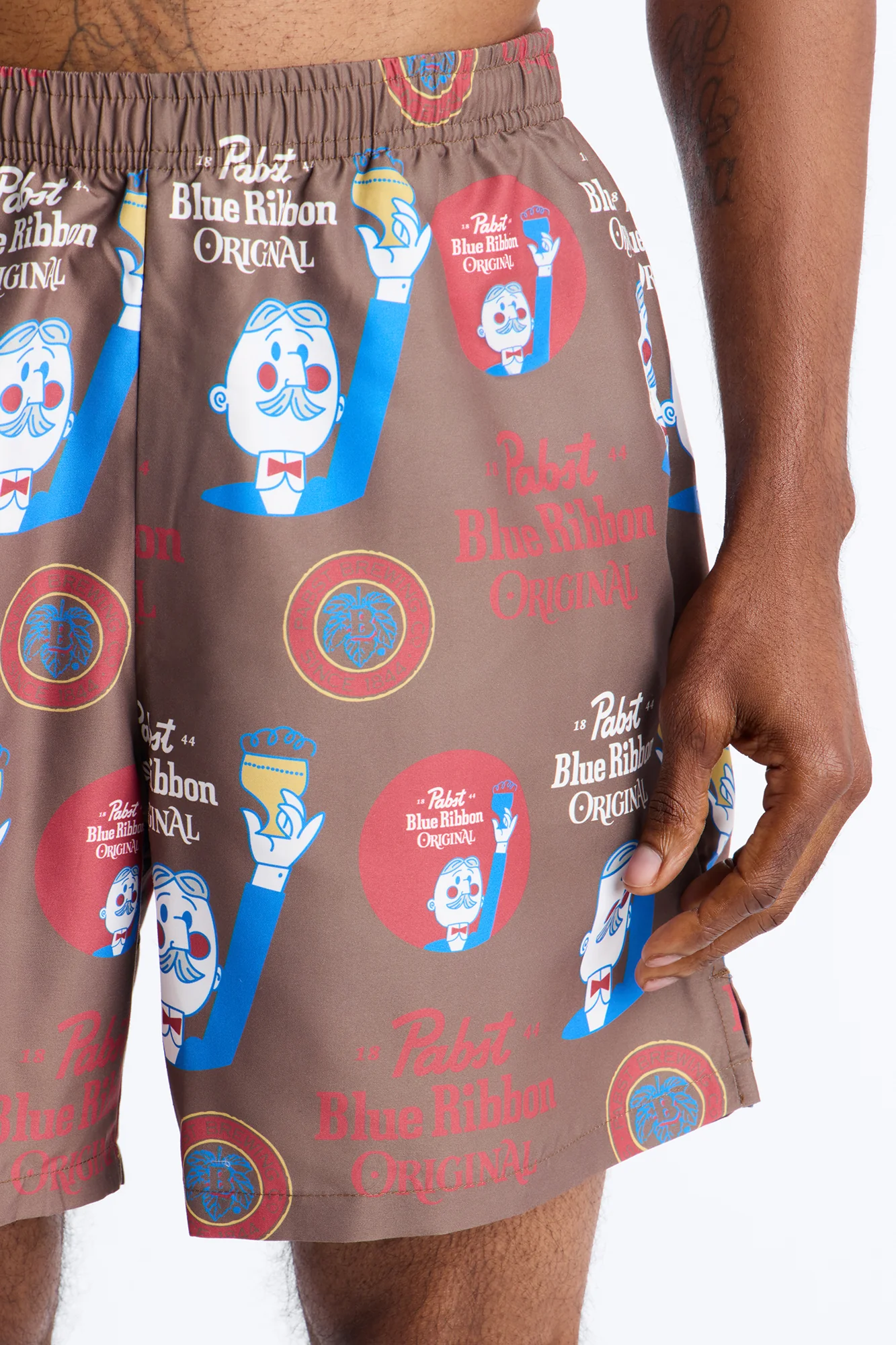Blue Ribbon Printed Swim Trunk 7″ - Multi Color - Image 3