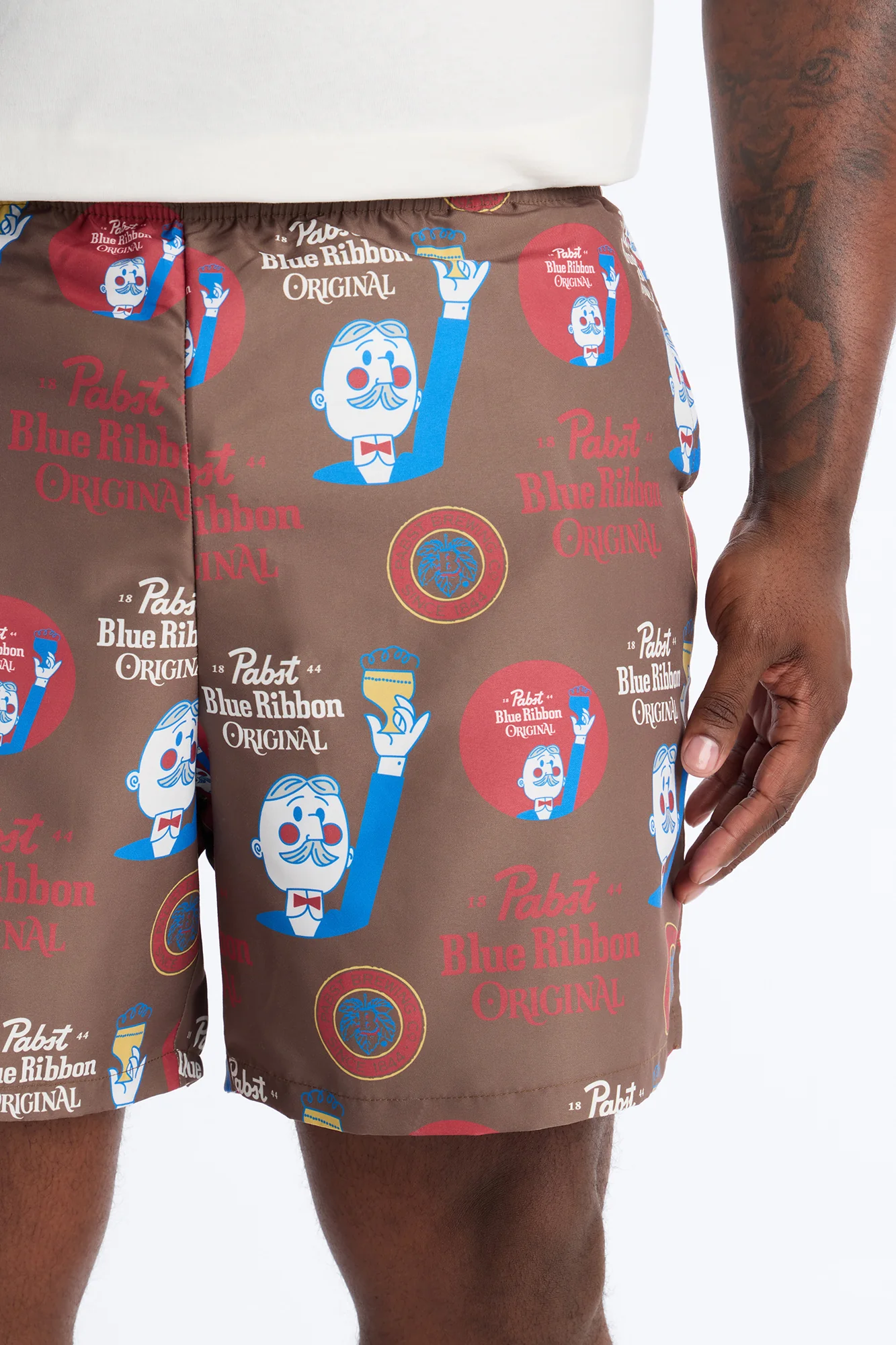 Blue Ribbon Printed Swim Trunk 7″ - Multi Color - Image 7