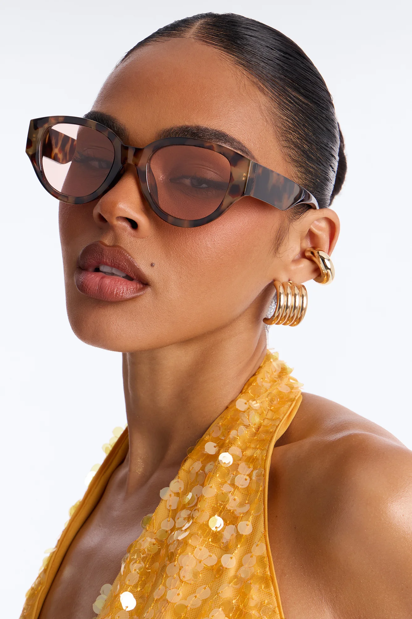 Blush Beam Sunglasses - Tortoise