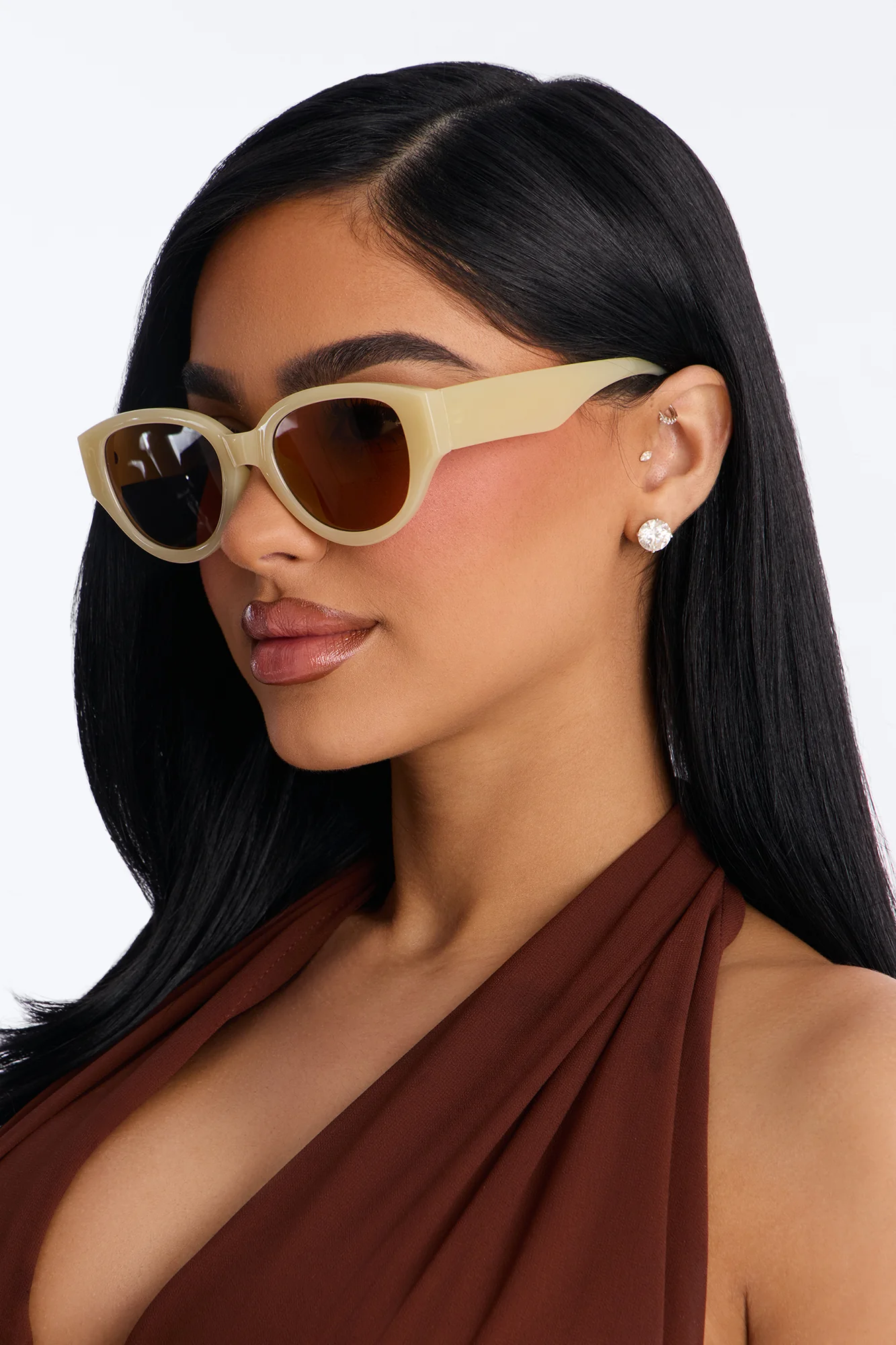 Blush Beam Sunglasses - Yellow - Image 2