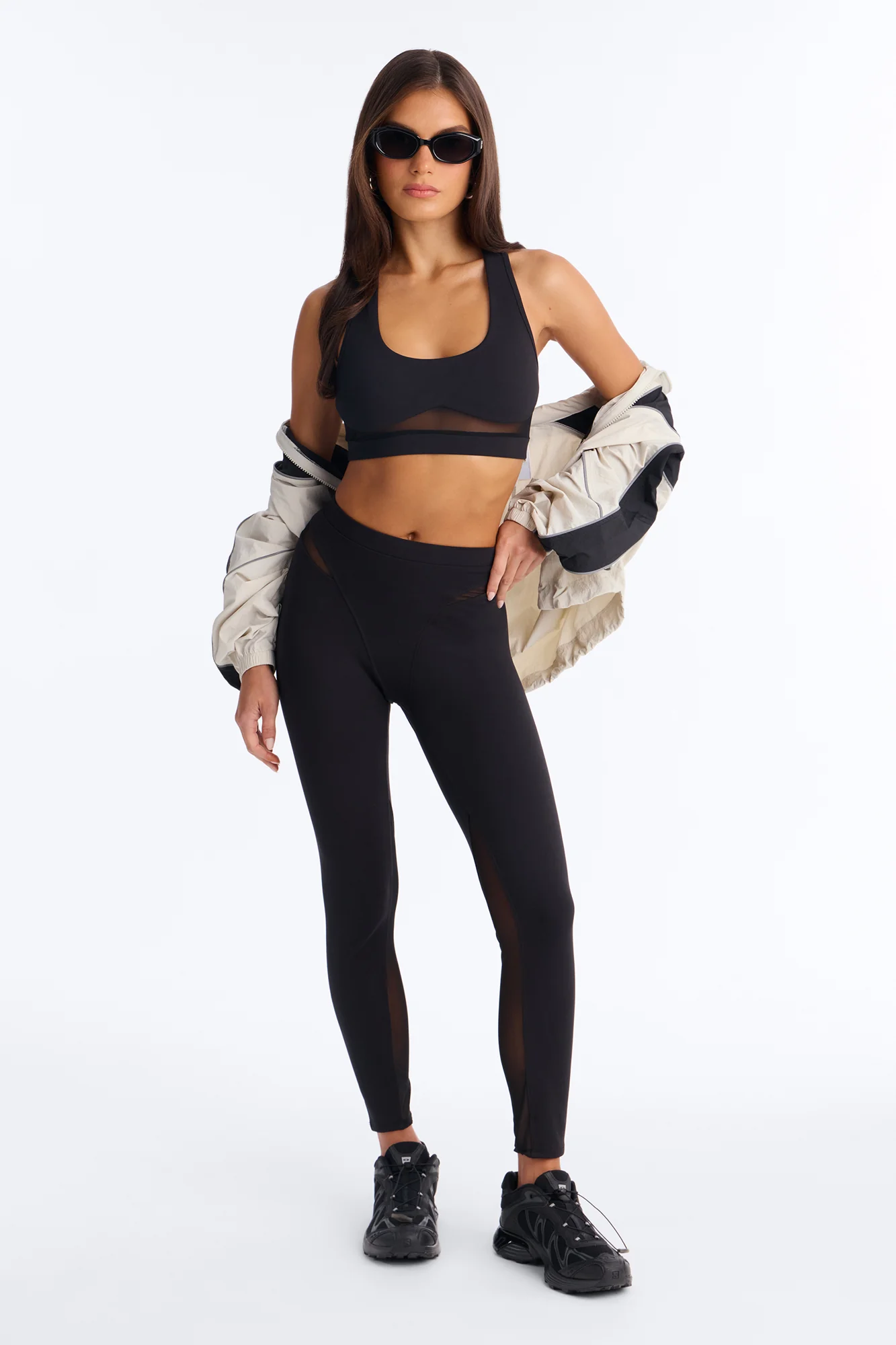 Body In Motion Active Pant Set - Black