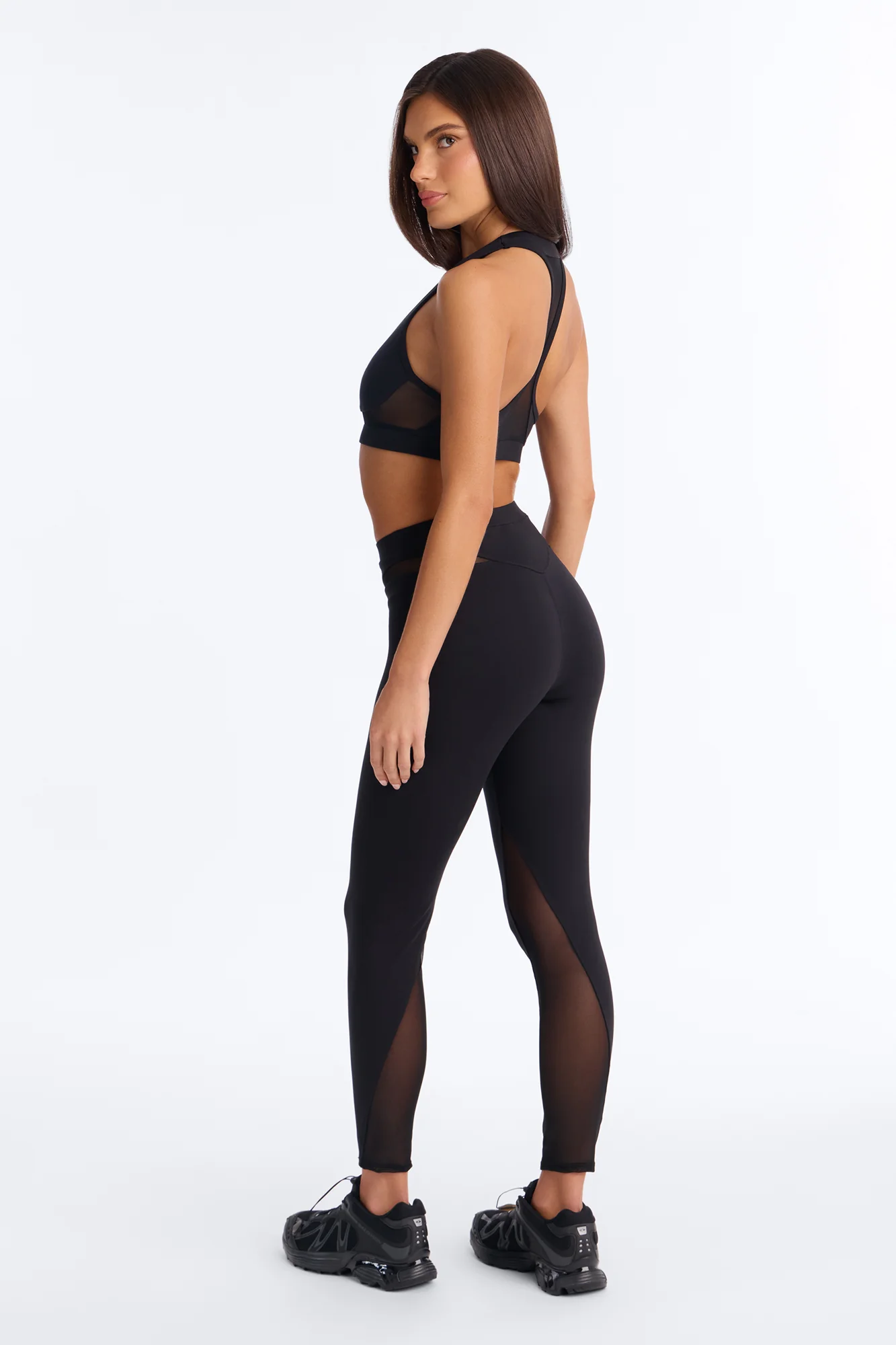 Body In Motion Active Pant Set - Black - Image 4