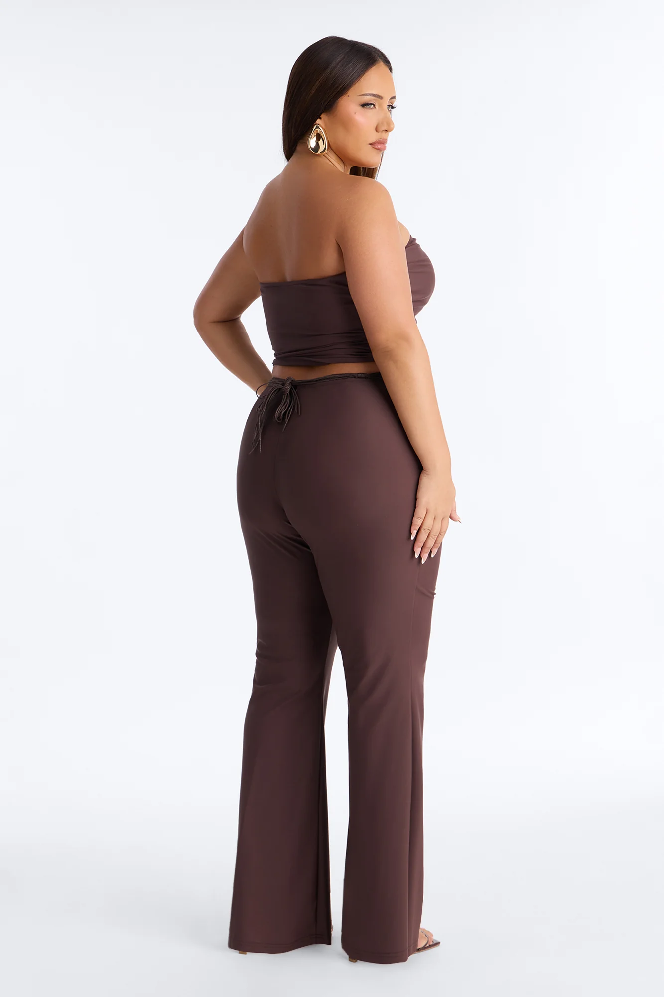 Boho Moment 3 Piece Pant Set - Chocolate - Image 8