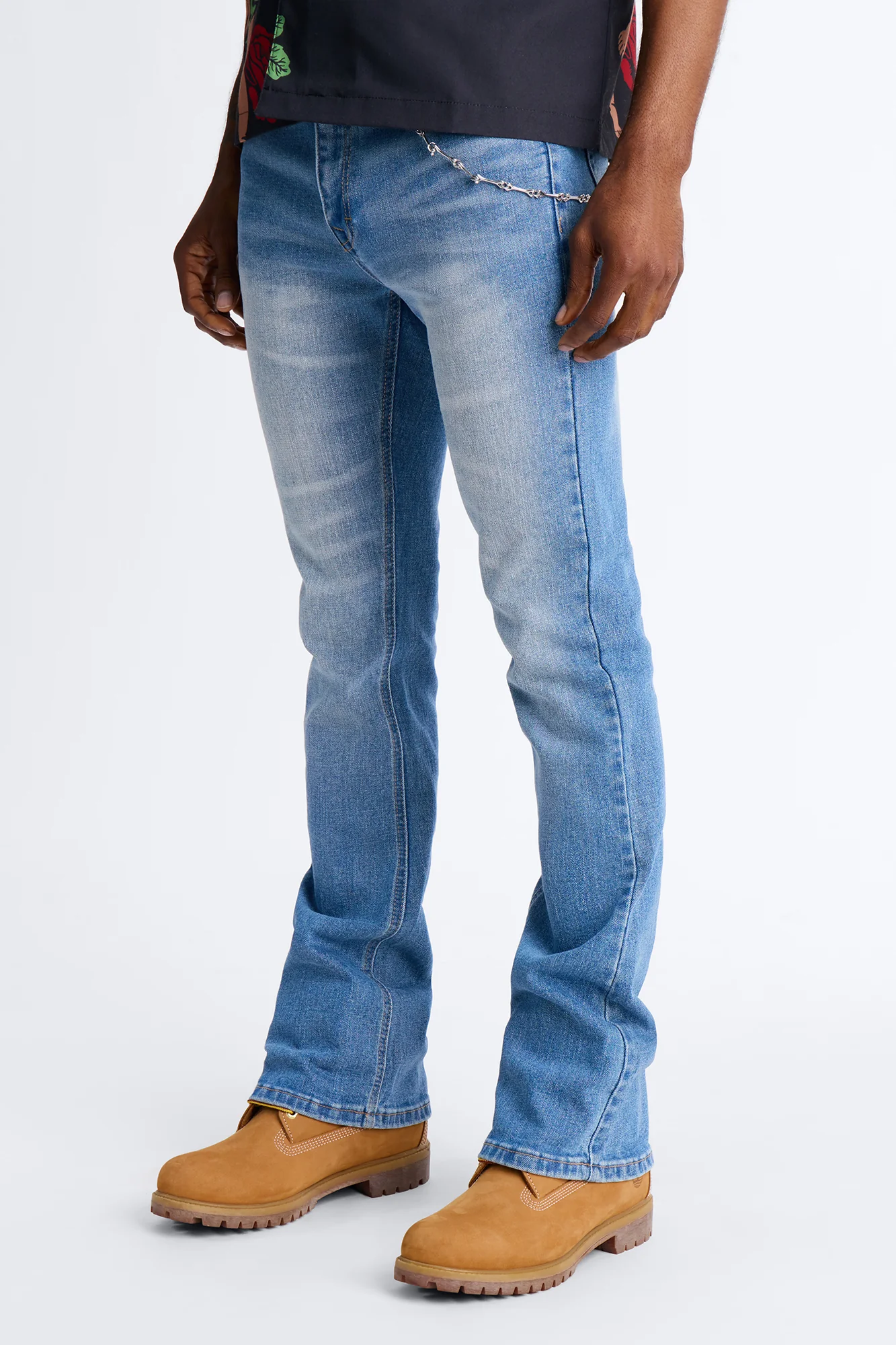 Bone Link Pant Chain - Silver - Image 2