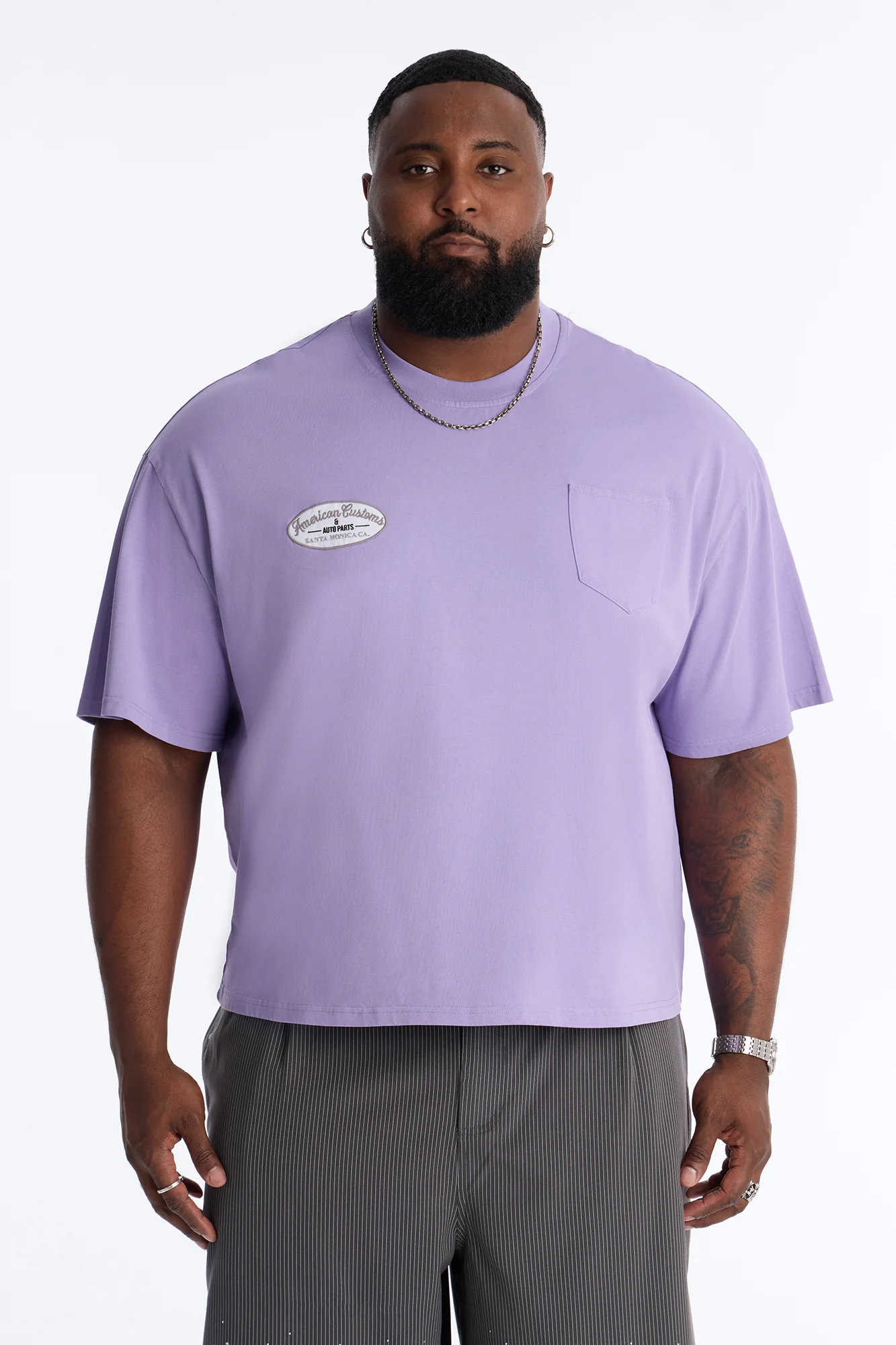 Boxy Gas Station Boxy Tee - Purple - Image 5