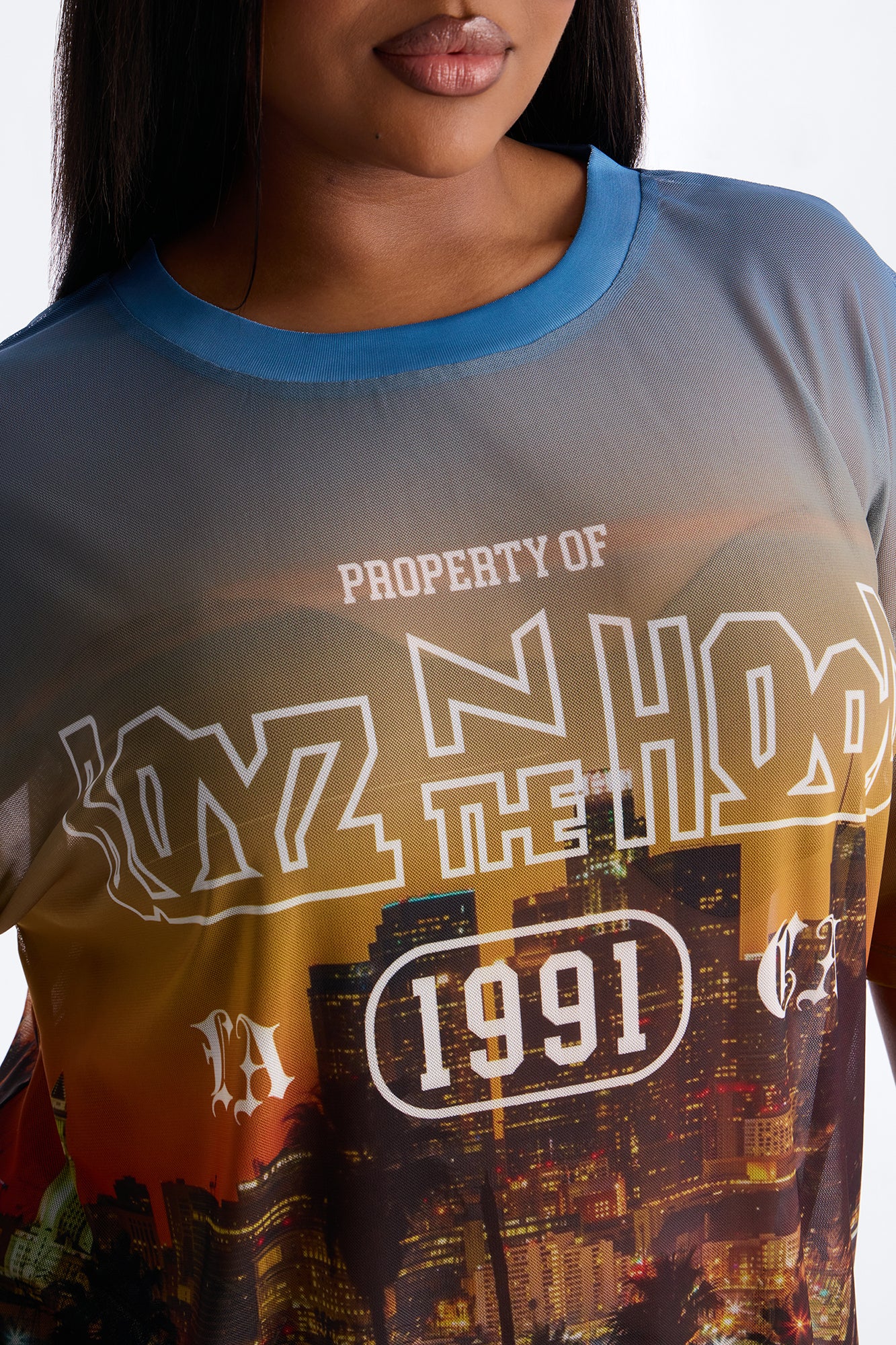 Boyz N The Hood Mesh Photoreal Tee - Multi Color - Image 7
