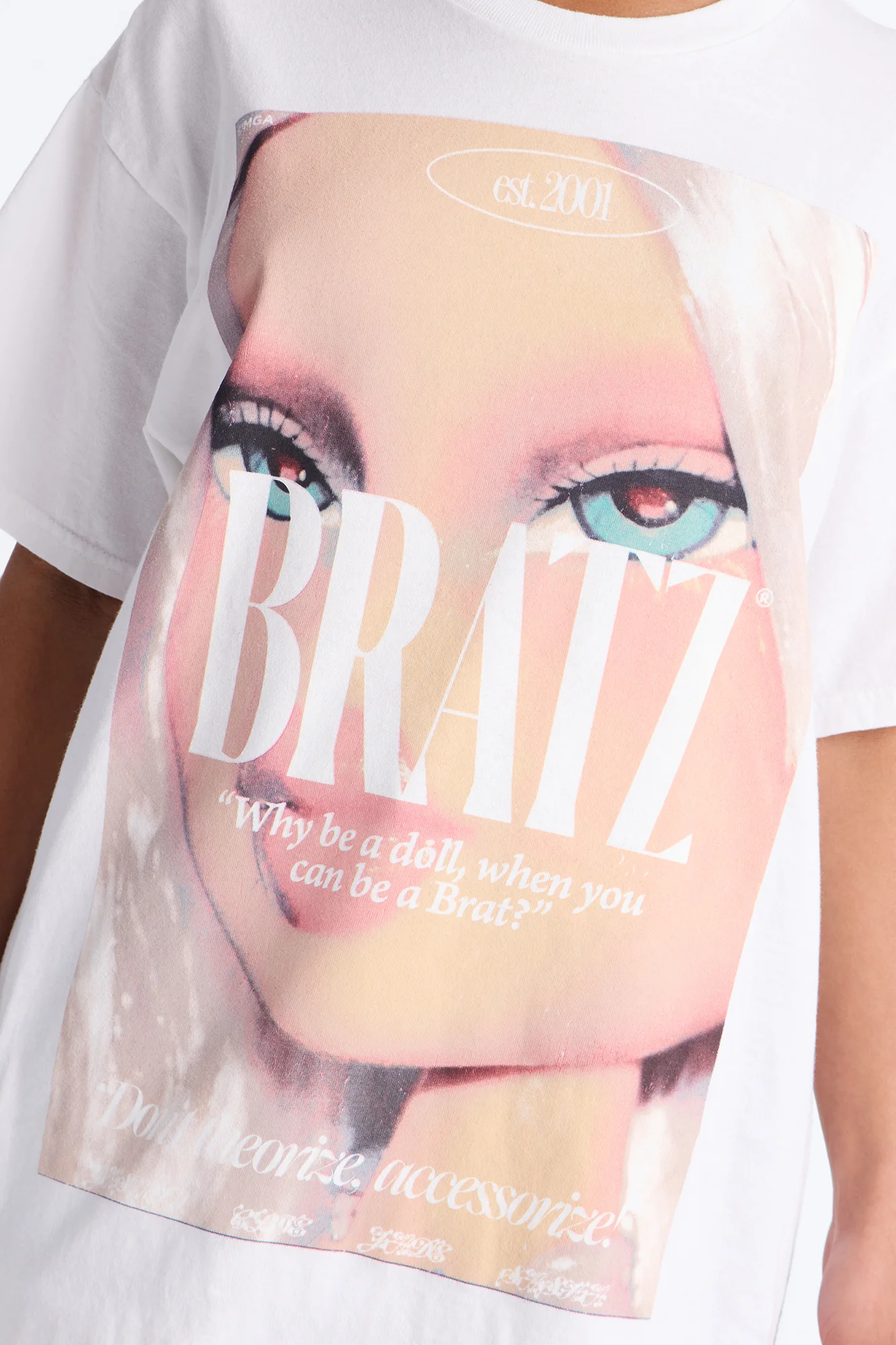 Bratz Eyes Tee - White - Image 3