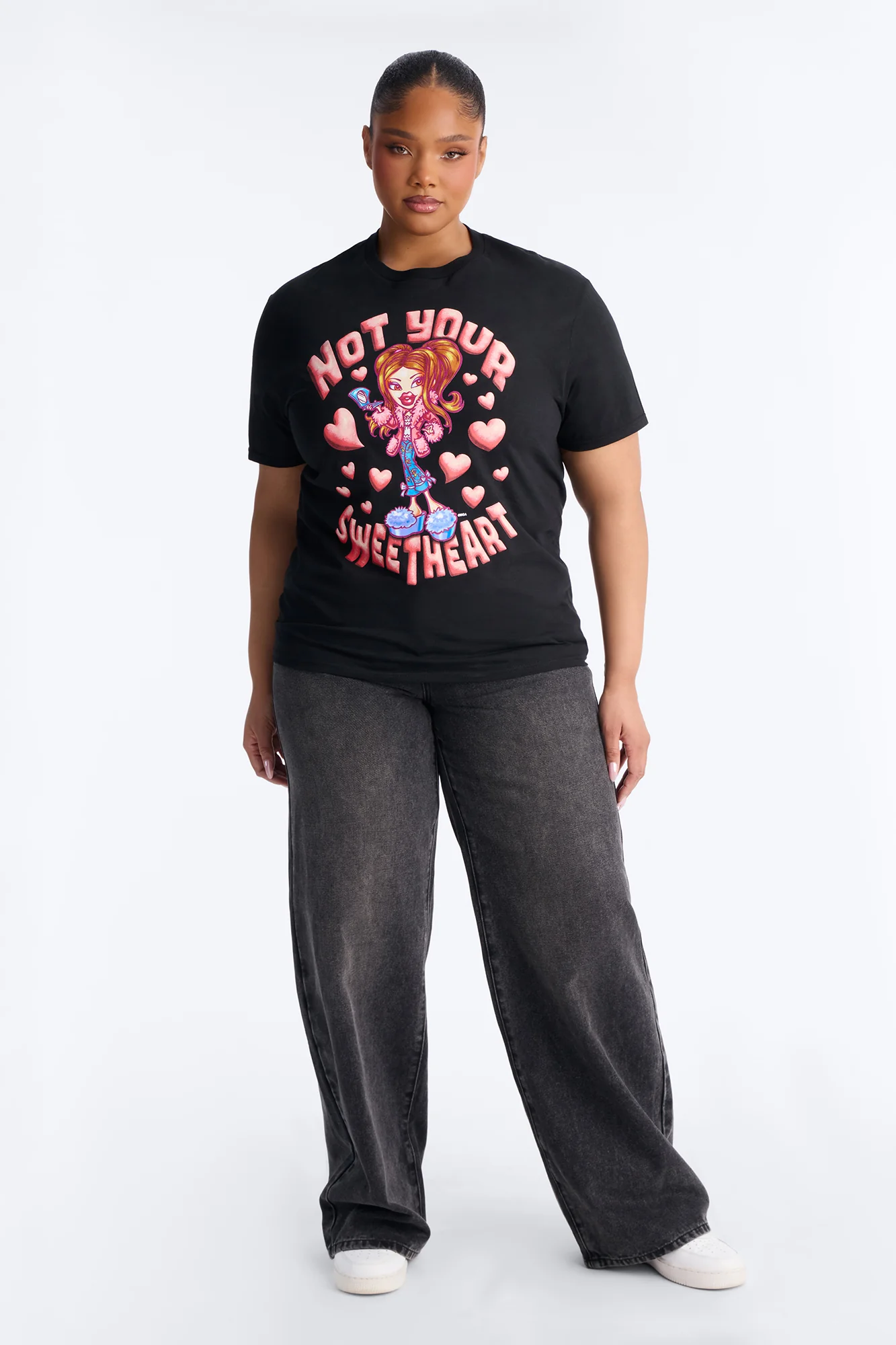 Bratz Not Your Sweetheart Tee - Black - Image 5