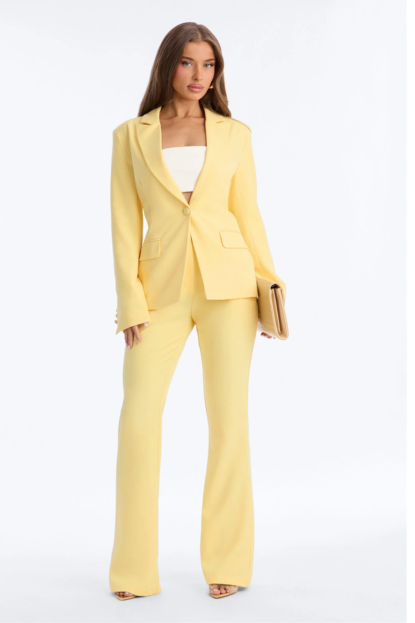 Breaking Even Blazer - Butter Yellow - Image 2