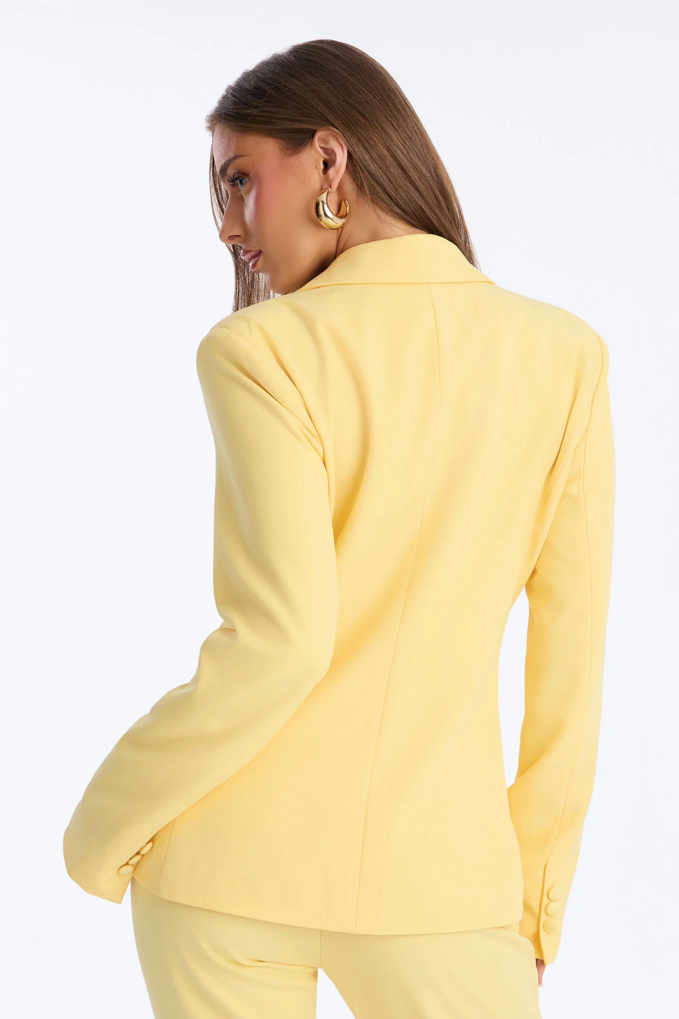 Breaking Even Blazer - Butter Yellow - Image 4